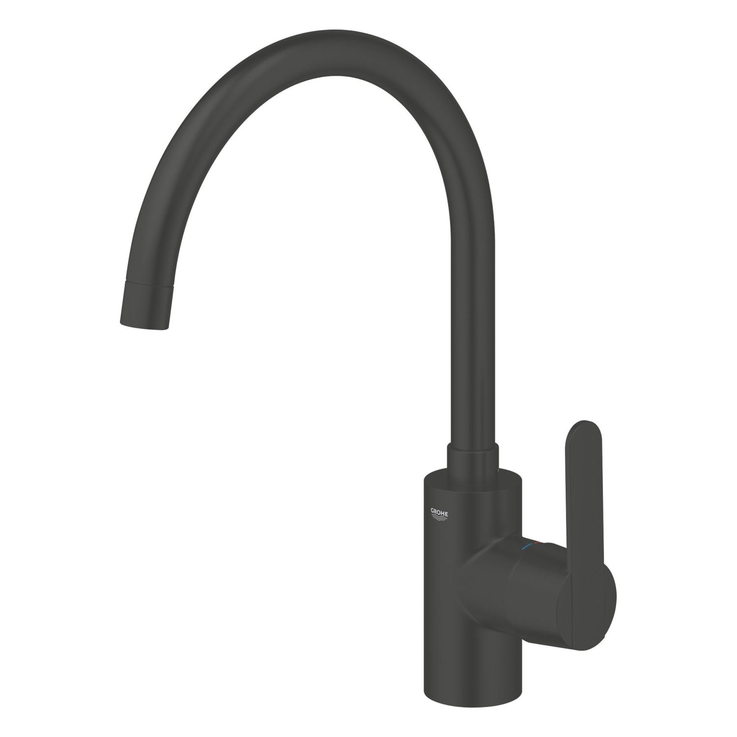 Grohe Get Single Lever Kitchen Sink Mixer Tap Matt Black (245AM)