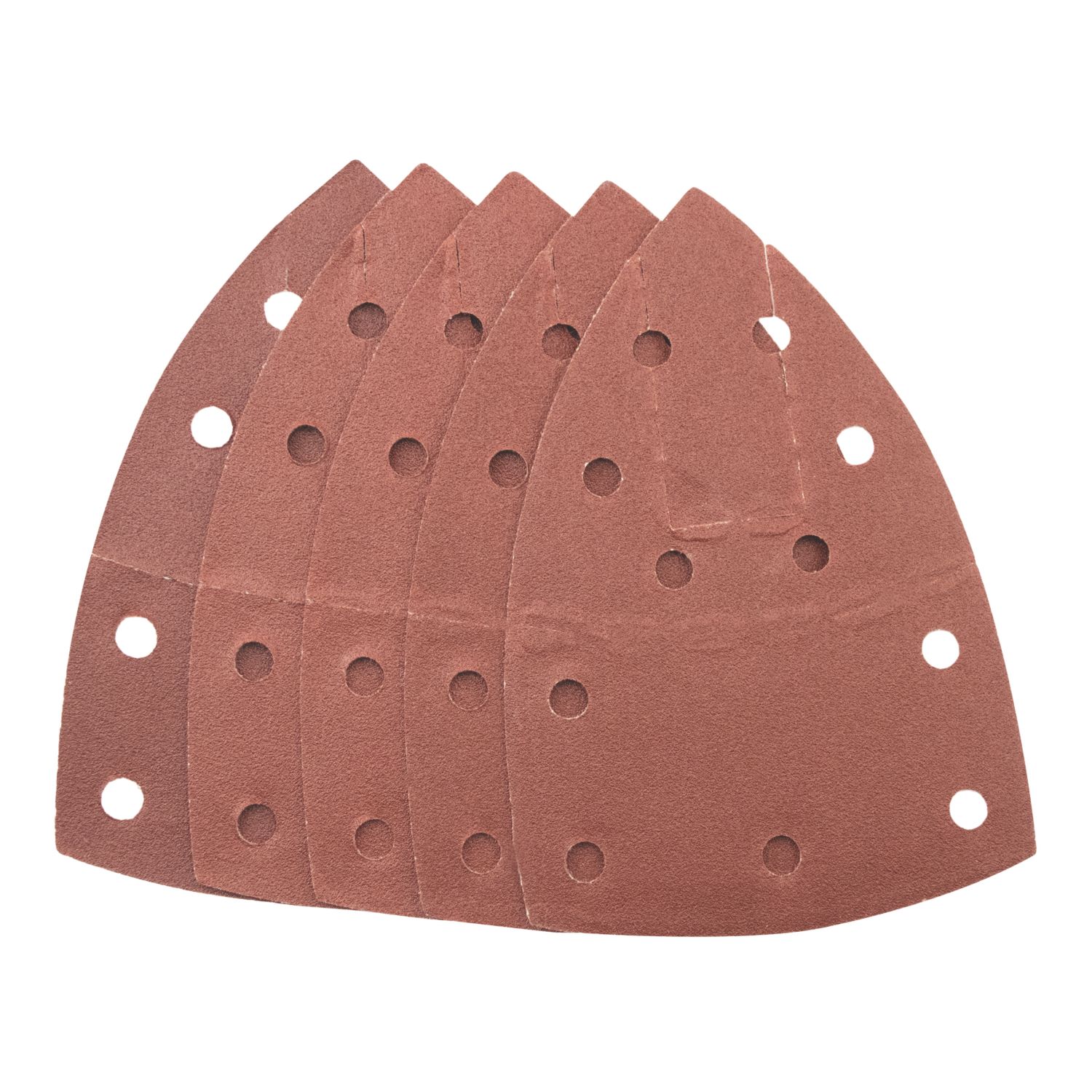 Titan 120 Grit 11-Hole Punched Multi-Material Sanding Sheets 150mm x 100mm 5 Pack (245PR)