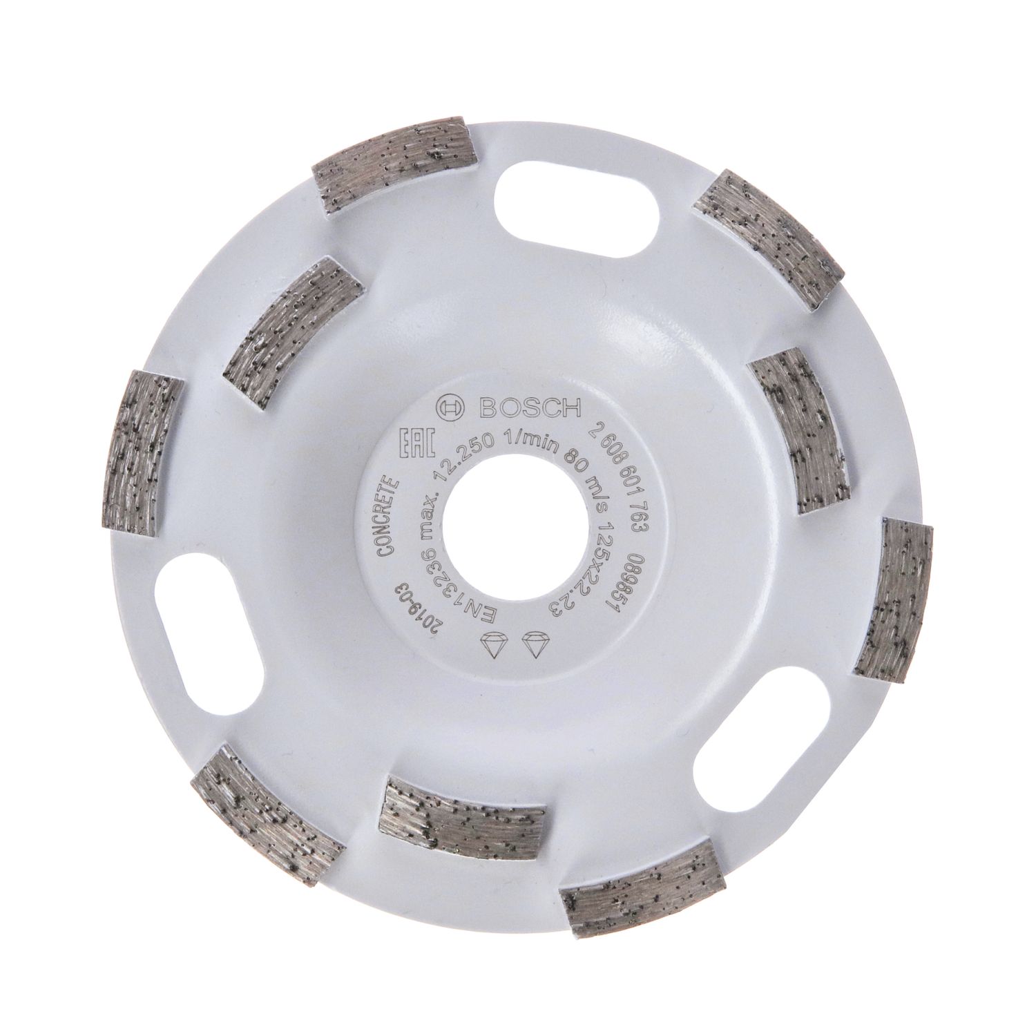 Bosch Masonry Diamond High Speed Grinding Cup 125mm (5") x 22.23mm (245VV)