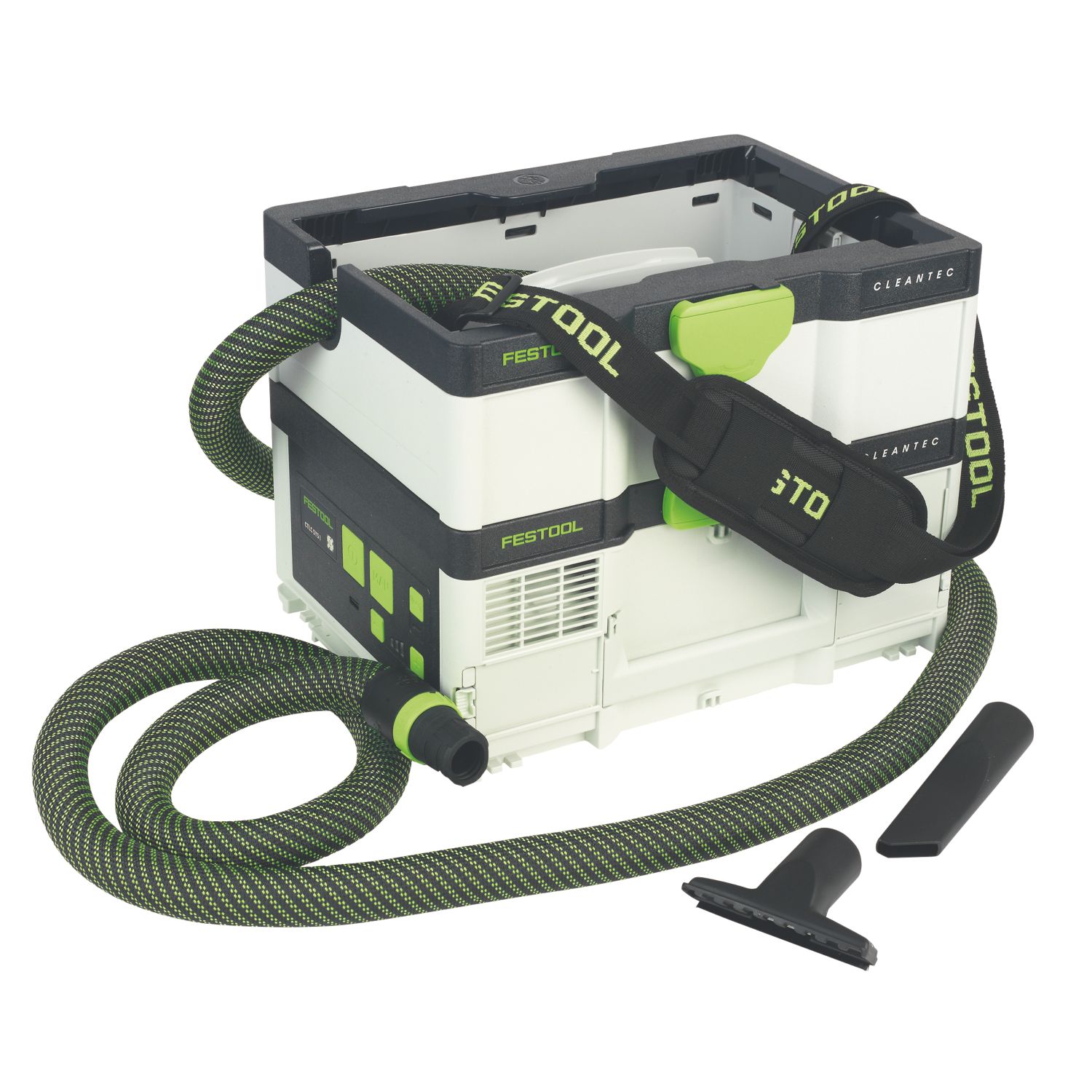 Festool CTLC SYS I-Basic 180m³/hr 18V Li-Ion Airstream Li-High Power Brushless Cordless L Class Dust Extractor - Bare (246XG)