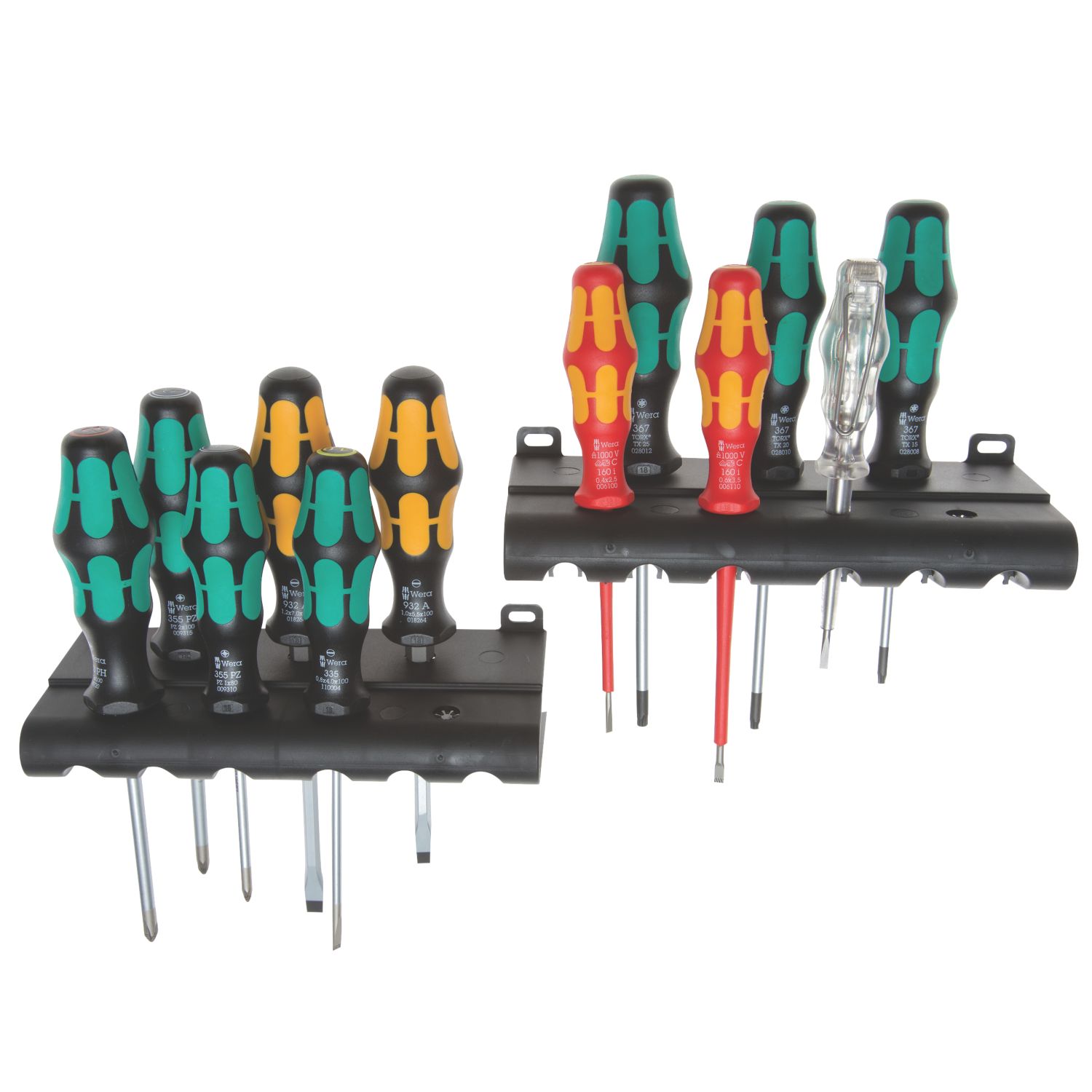 Wera XXL 2 Kraftform Plus Mixed Screwdriver Set 12 Pieces (248HF)