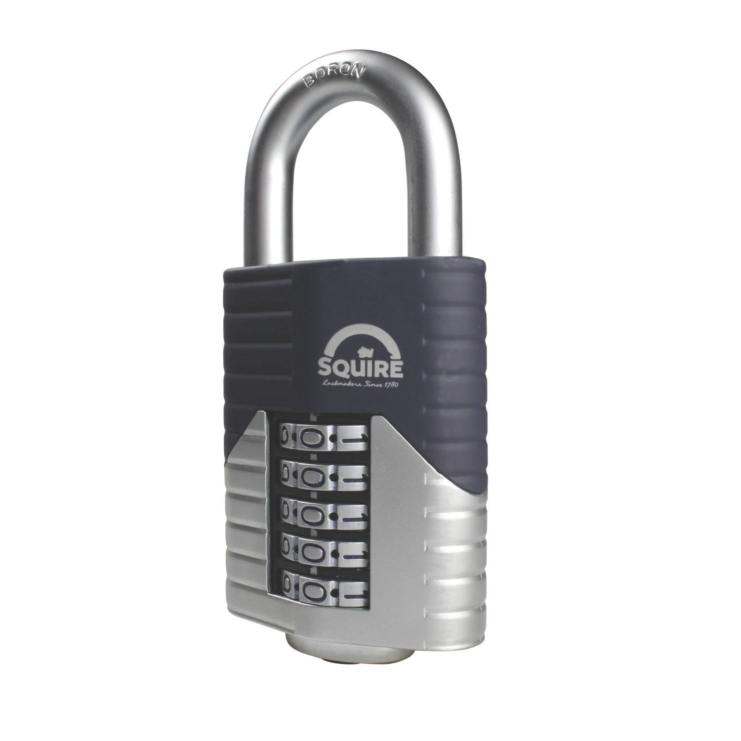 Squire Vulcan Weatherproof Combination High Security Padlock Blue/Chrome 60mm (2492T)