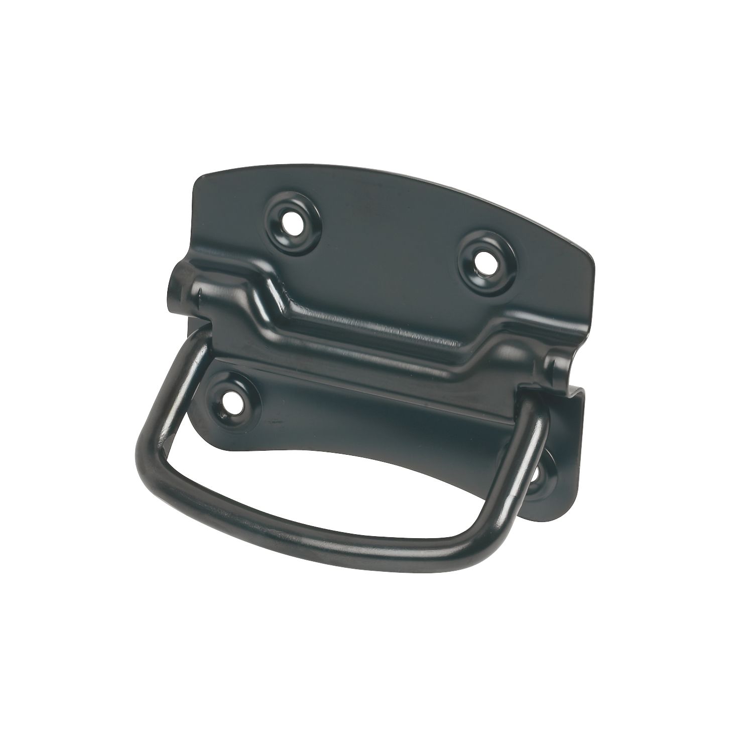 Essentials Chest Handles 105mm Black Powder-Coated 2 Pack (24985)