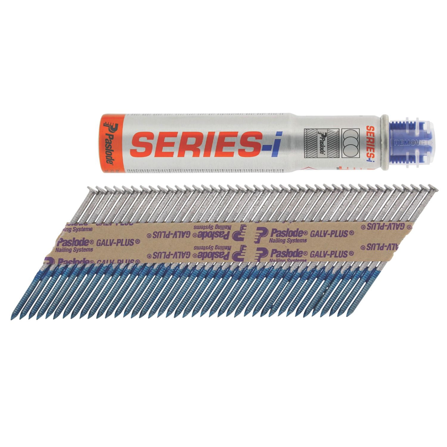 Paslode Galvanised-Plus IM360 Collated Nails 2.8mm x 63mm 1100 Pack (254FV)