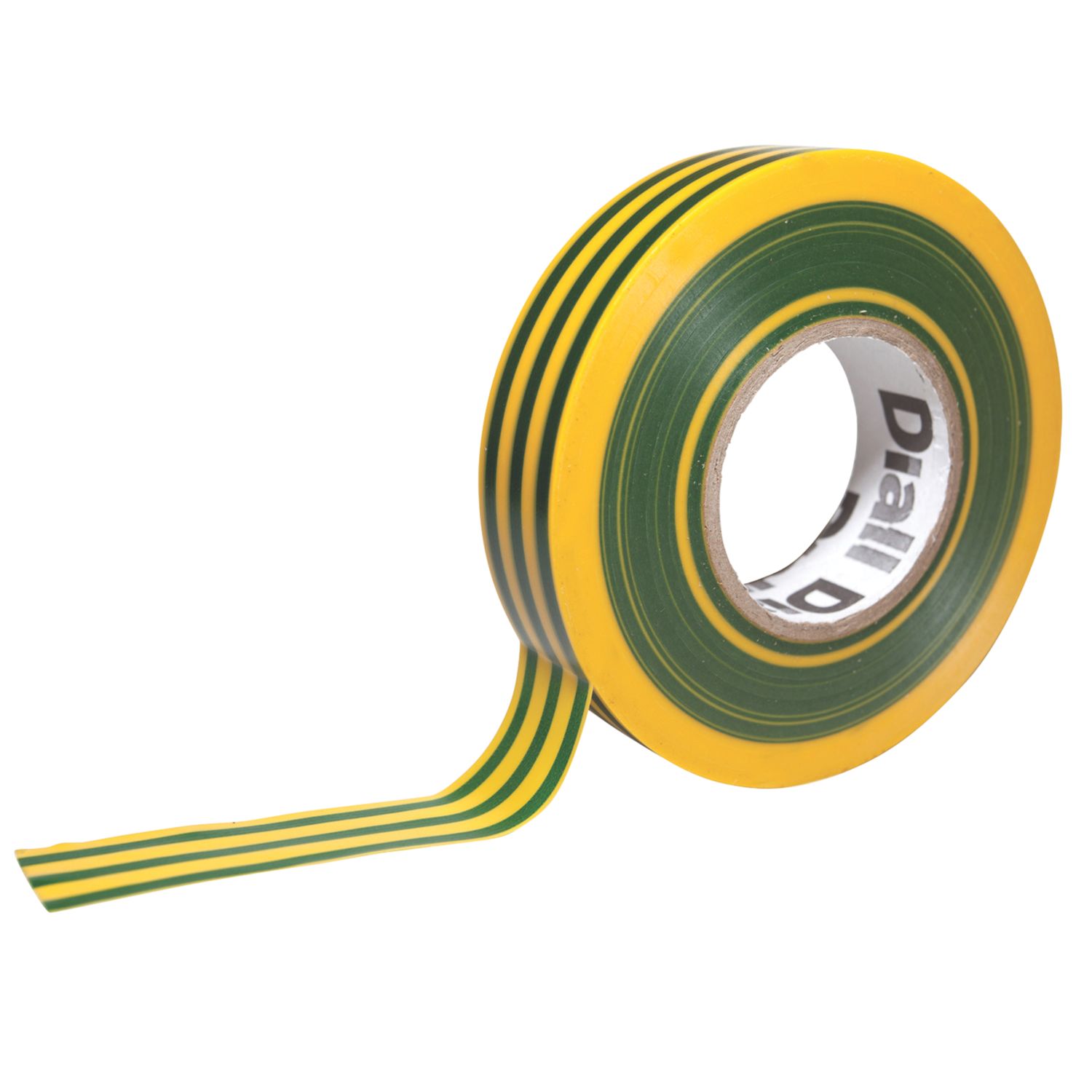 Diall Insulating Tape Green/Yellow 33m x 19mm (2551V)