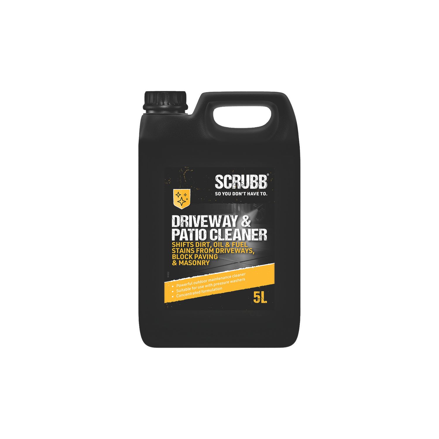 Scrubb Driveway, Concrete & Masonry Cleaner 5Ltr (255VE)
