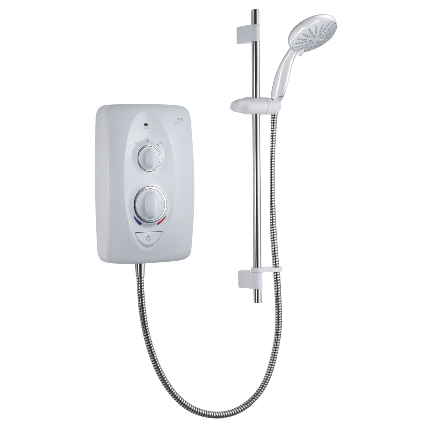 Mira Sprint Multi-Fit White 10.8kW Electric Shower (257FR)