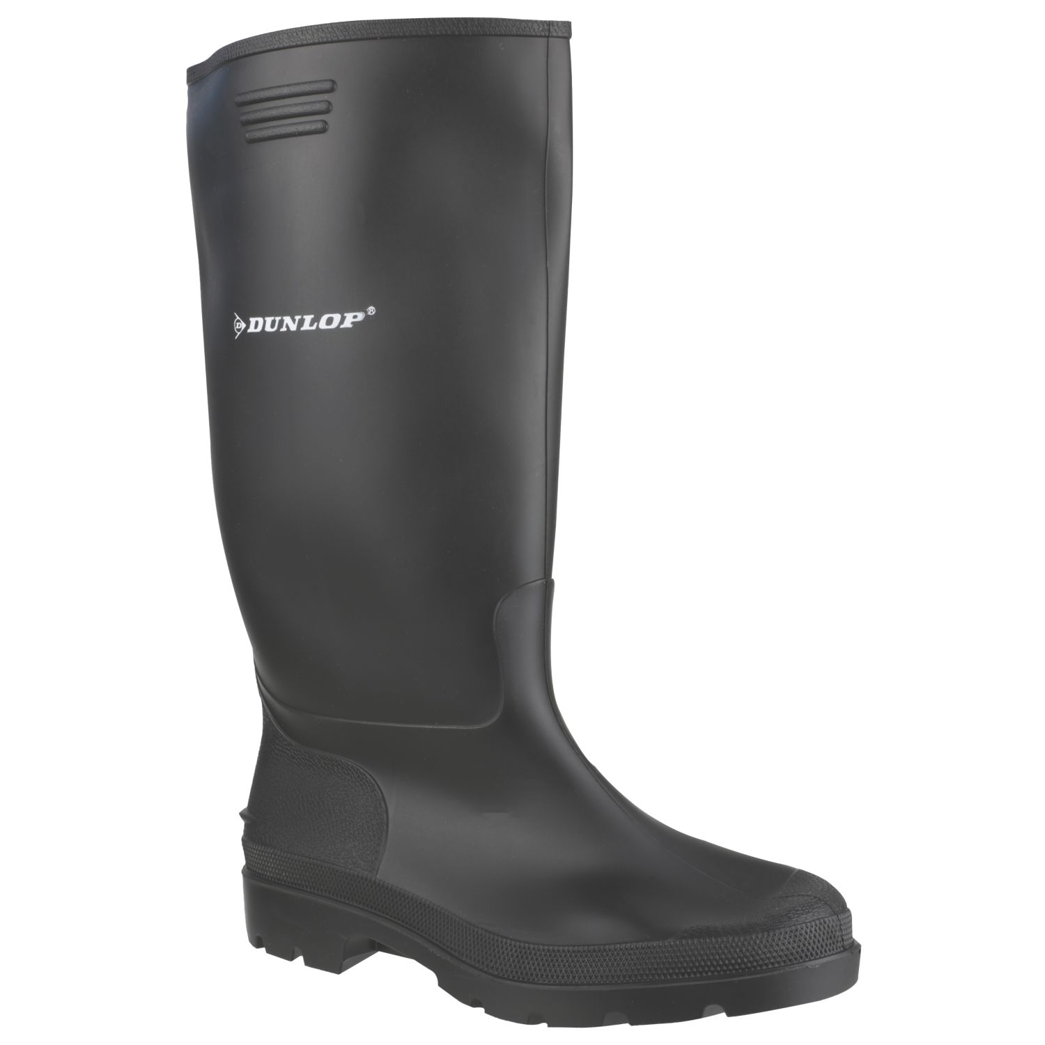 Dunlop Pricemastor Size 12 Black Non Safety Wellies (2589C)