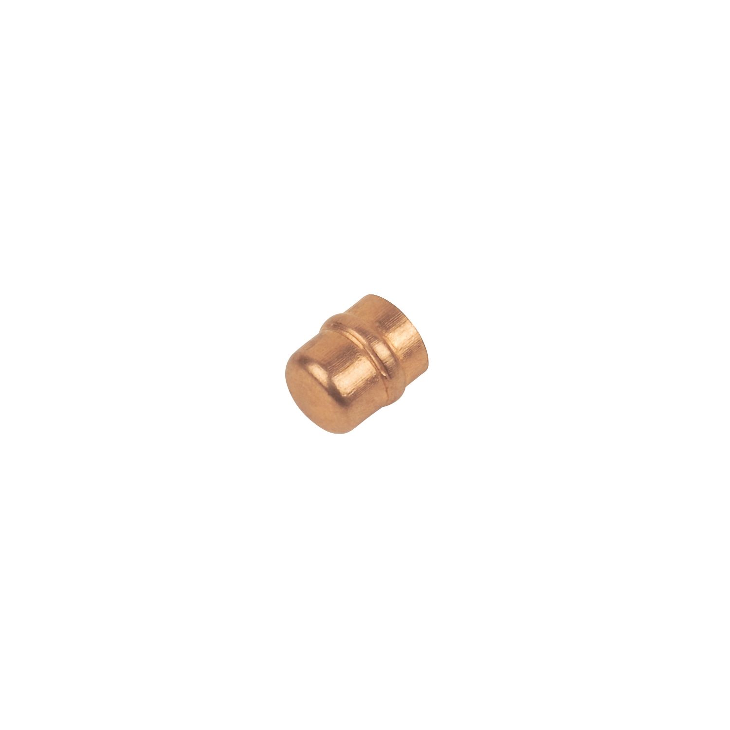 Flomasta Copper Solder Ring Stop Ends 8mm 2 Pack (25923)