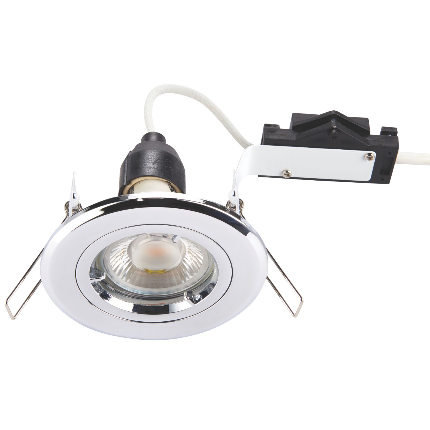 LAP Cast Fixed Downlight Chrome (260KJ)