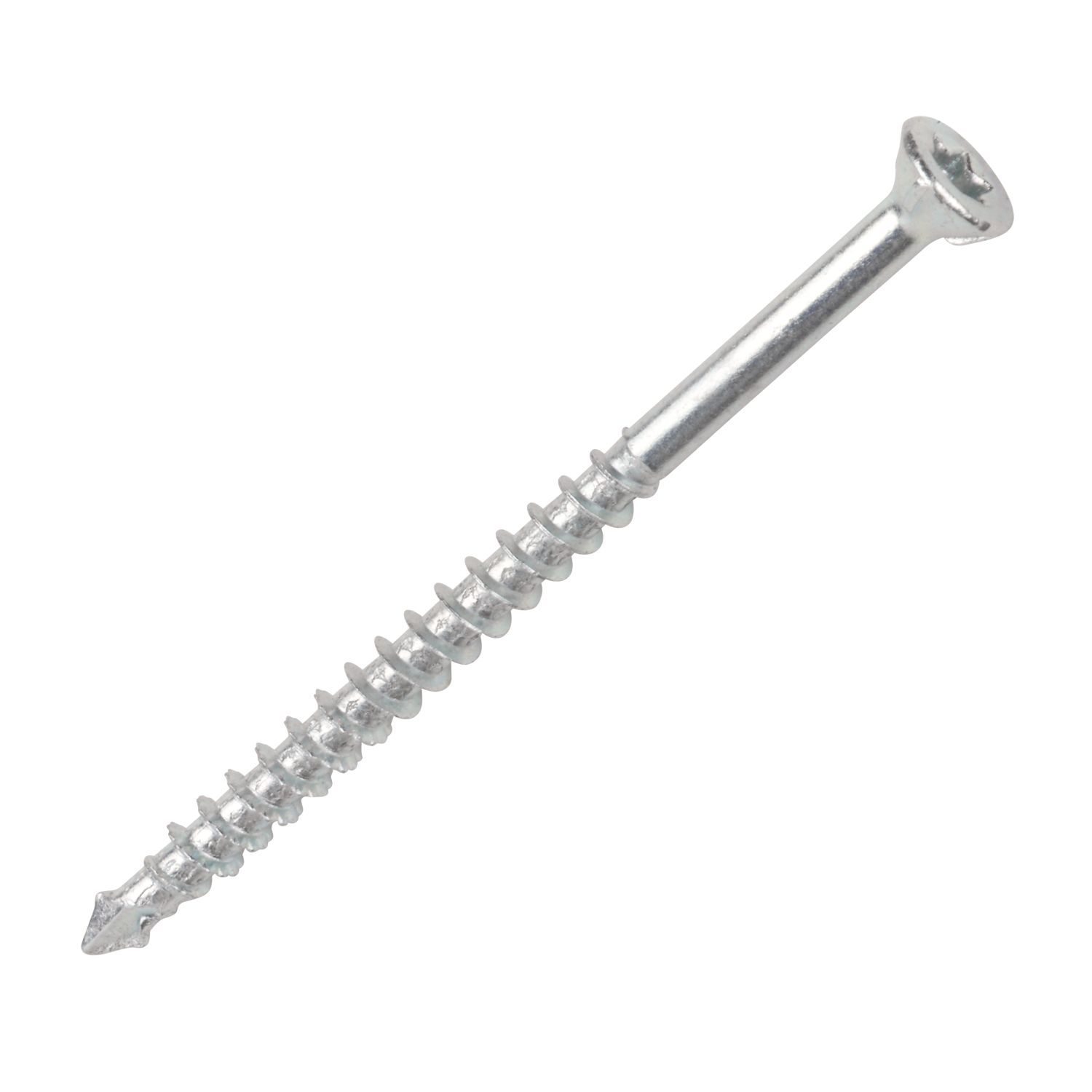 Spax TX Countersunk Self Drilling Blue Zinc MDF Screws 4mm x 60mm 100 Pack (2617F)
