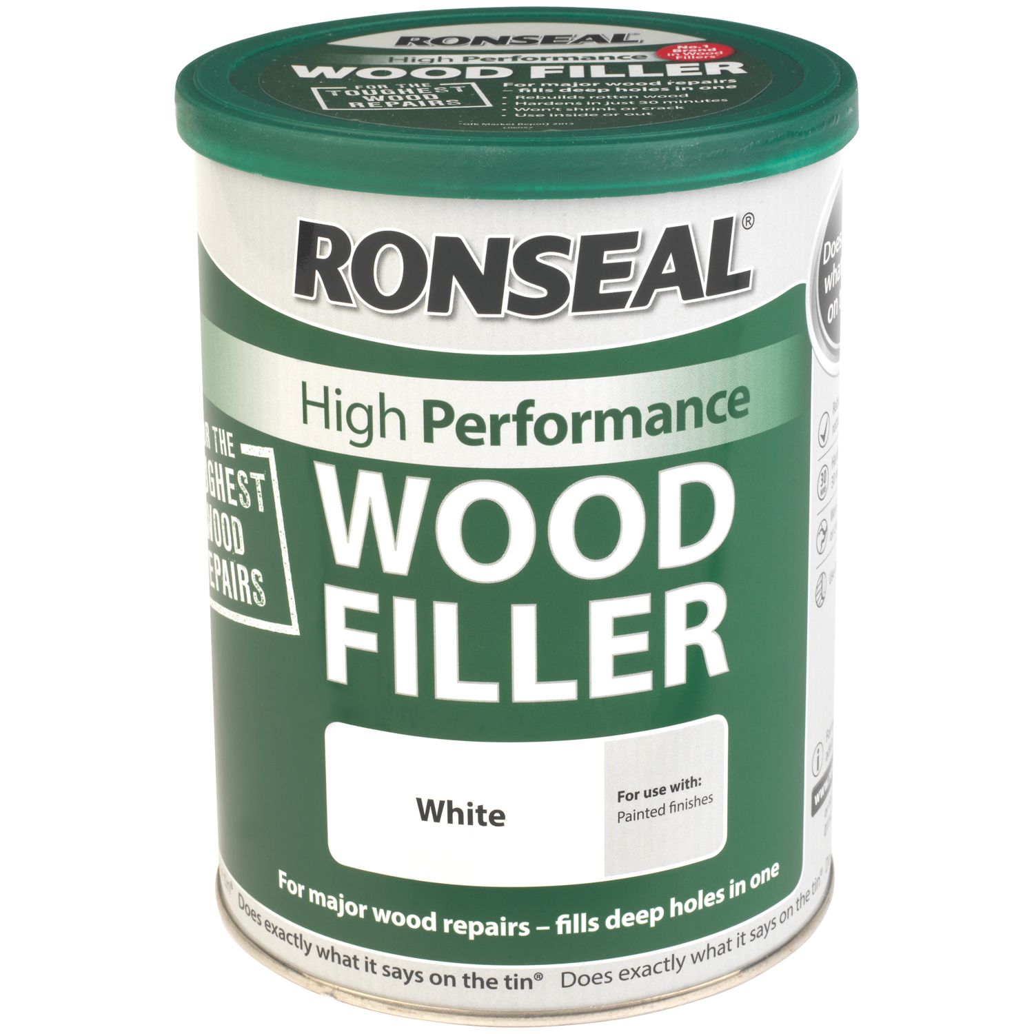 Ronseal Wood Filler White 1kg (261GY)