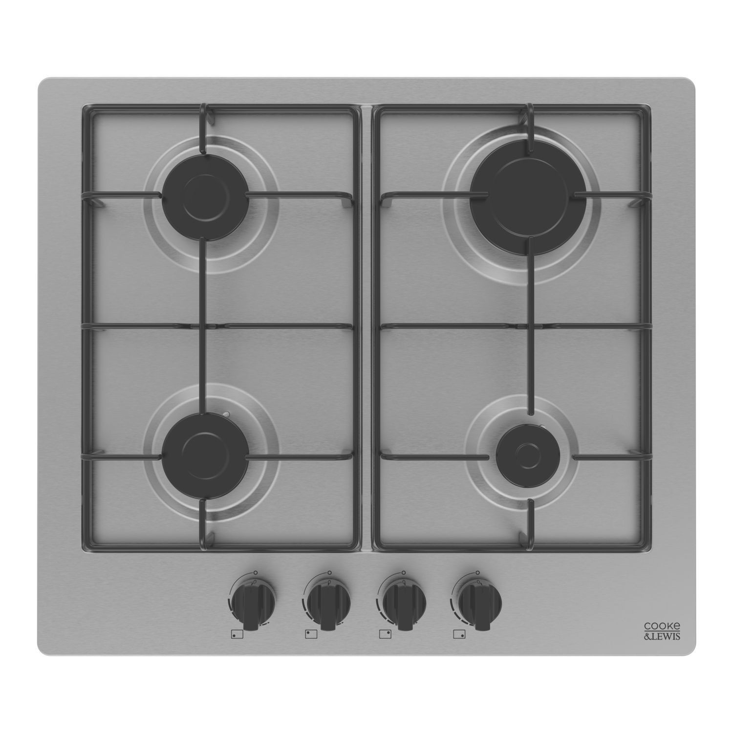 Gas Hob Stainless Steel 580mm (261VK)