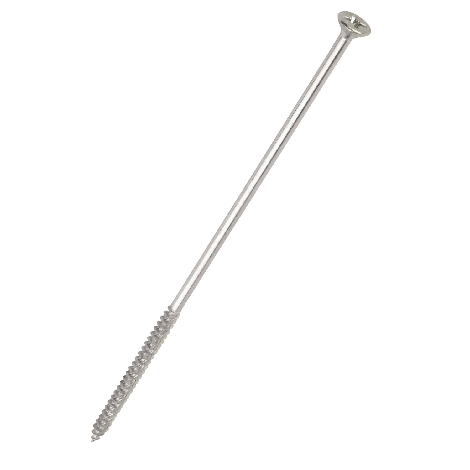 Turbo Silver PZ Double-Countersunk Multipurpose Screws 5mm x 120mm 100 Pack (26249)