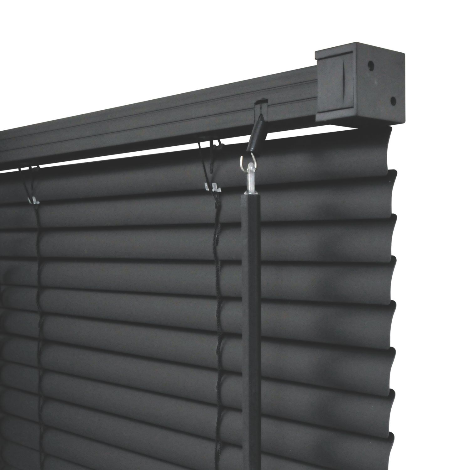 Renaissance Venetian Blind Black 105cm x 150cm Drop (262CK)