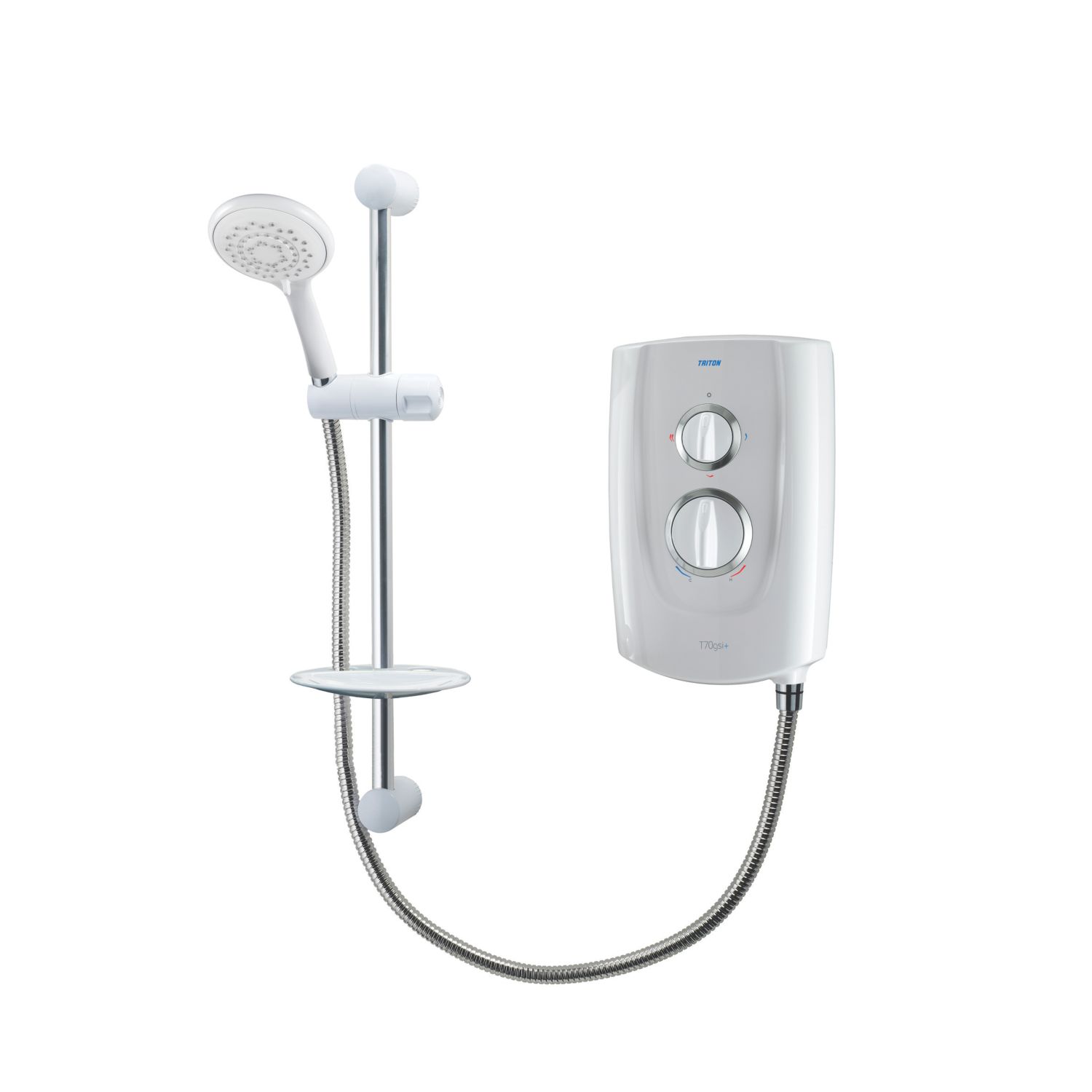 Triton T70gsi+ White 9.5kW Electric Shower (2635P)