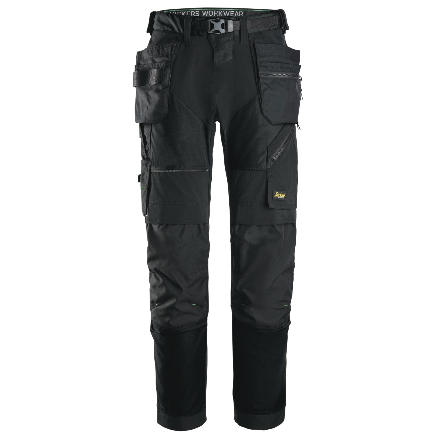 Snickers 6902 Stretch Work Trousers Black 35" W 30" L (263AF)