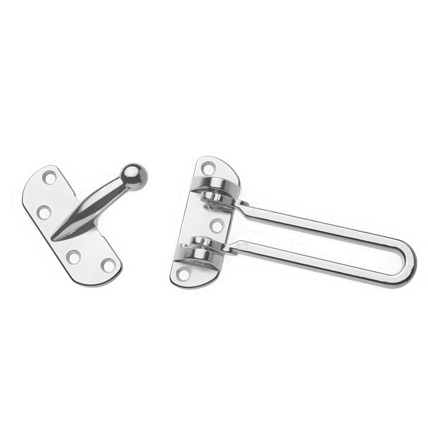 Security Solutions Door Guard 110mm Polished Chrome (265KK)