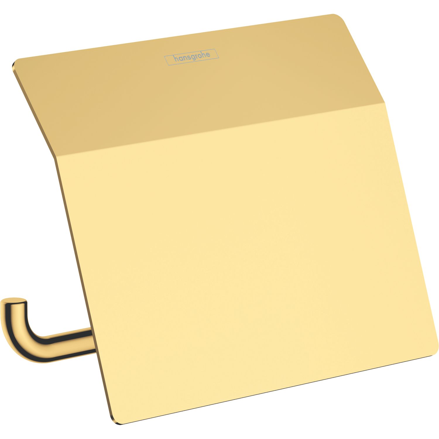 Hansgrohe AddStoris Toilet Roll Holder with Cover Polished Gold Optic (265VH)