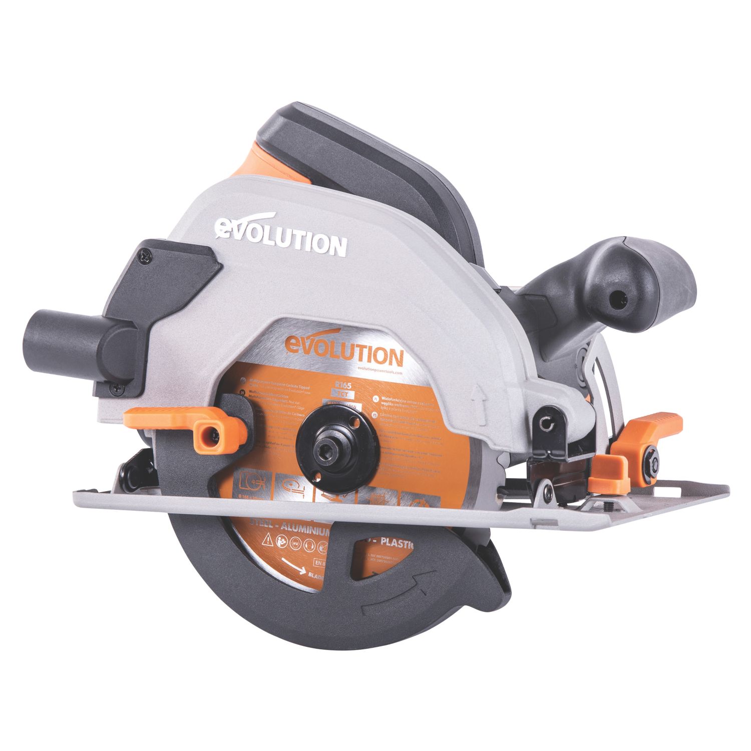 Evolution R165CCSL 1200W 165mm Electric Multi-Material Circular Saw 220-240V (266FX)
