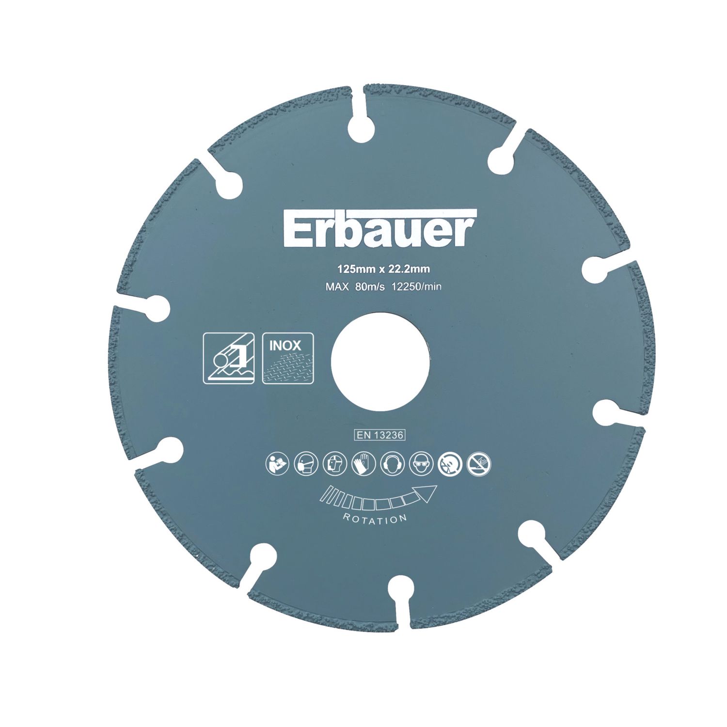 Erbauer Multi-Material Diamond Blade 125mm x 22.2mm (267PH)