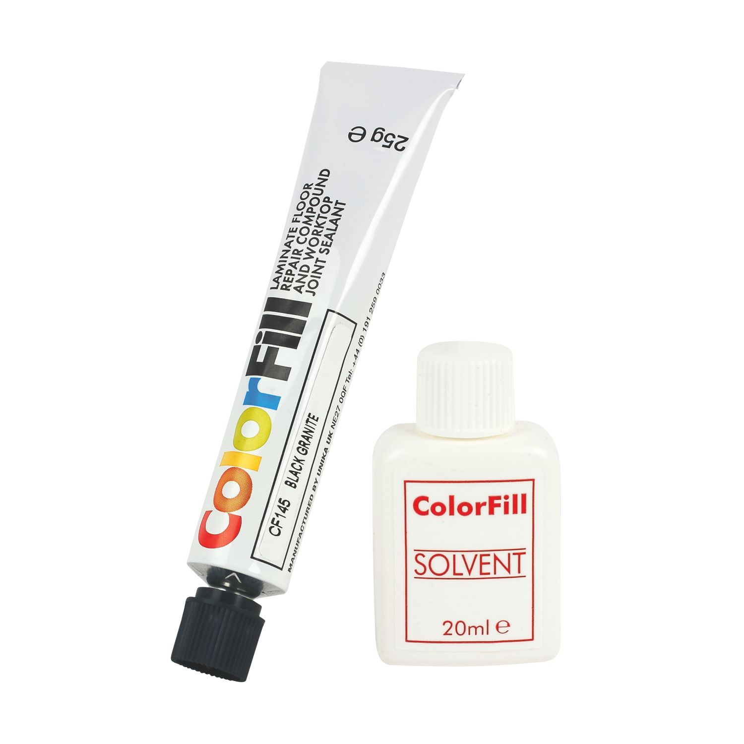 Colorfill Worktop Compound Black Granite 2 Pcs (26816)