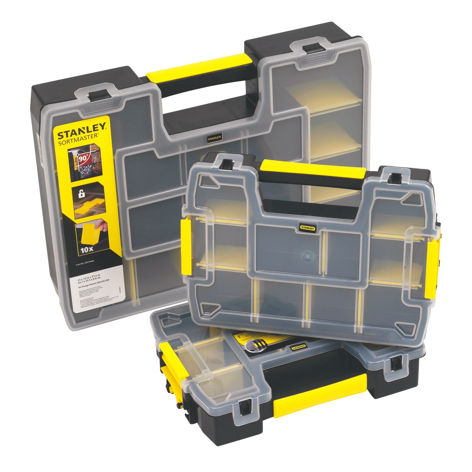 Stanley Sort Master Organiser Set 3 Pieces (2690D)
