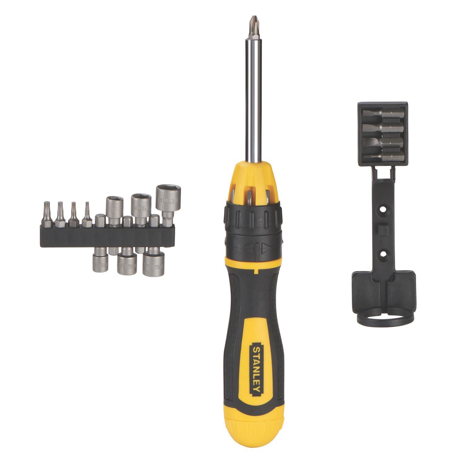 Stanley Ratchet Screwdriver Bit Set 21 Pieces (2701J)