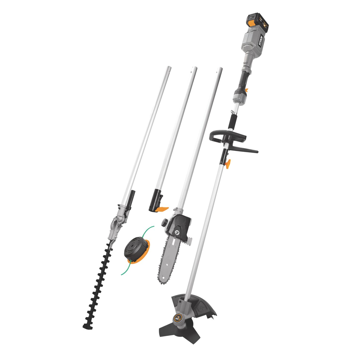 Titan TT5MT36-Li 36V 1 x 4Ah Li-Ion TXP Brushless Cordless Garden Multi-Tool (270AM)