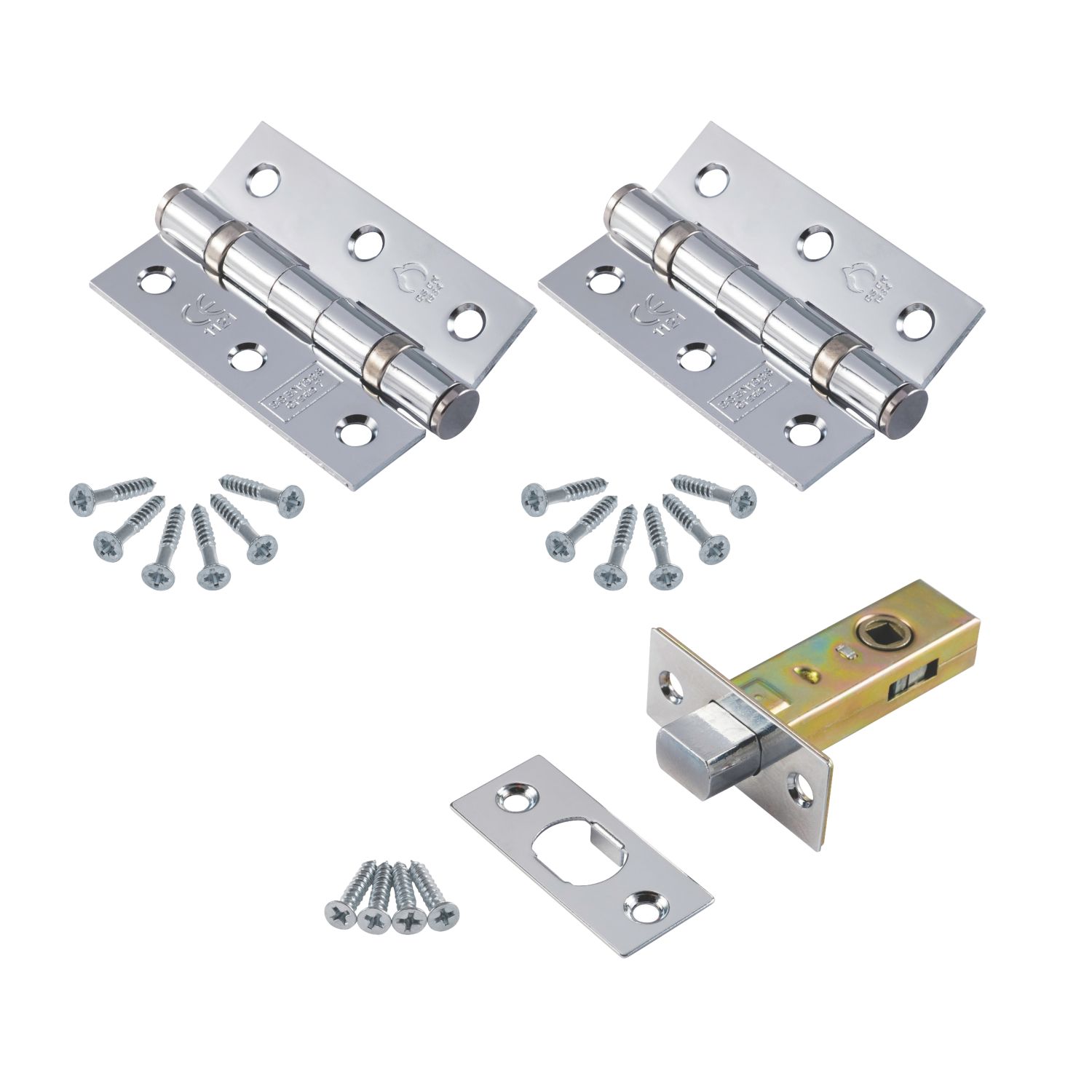 Smith & Locke Internal Bathroom Pack Polished Chrome (2714V)