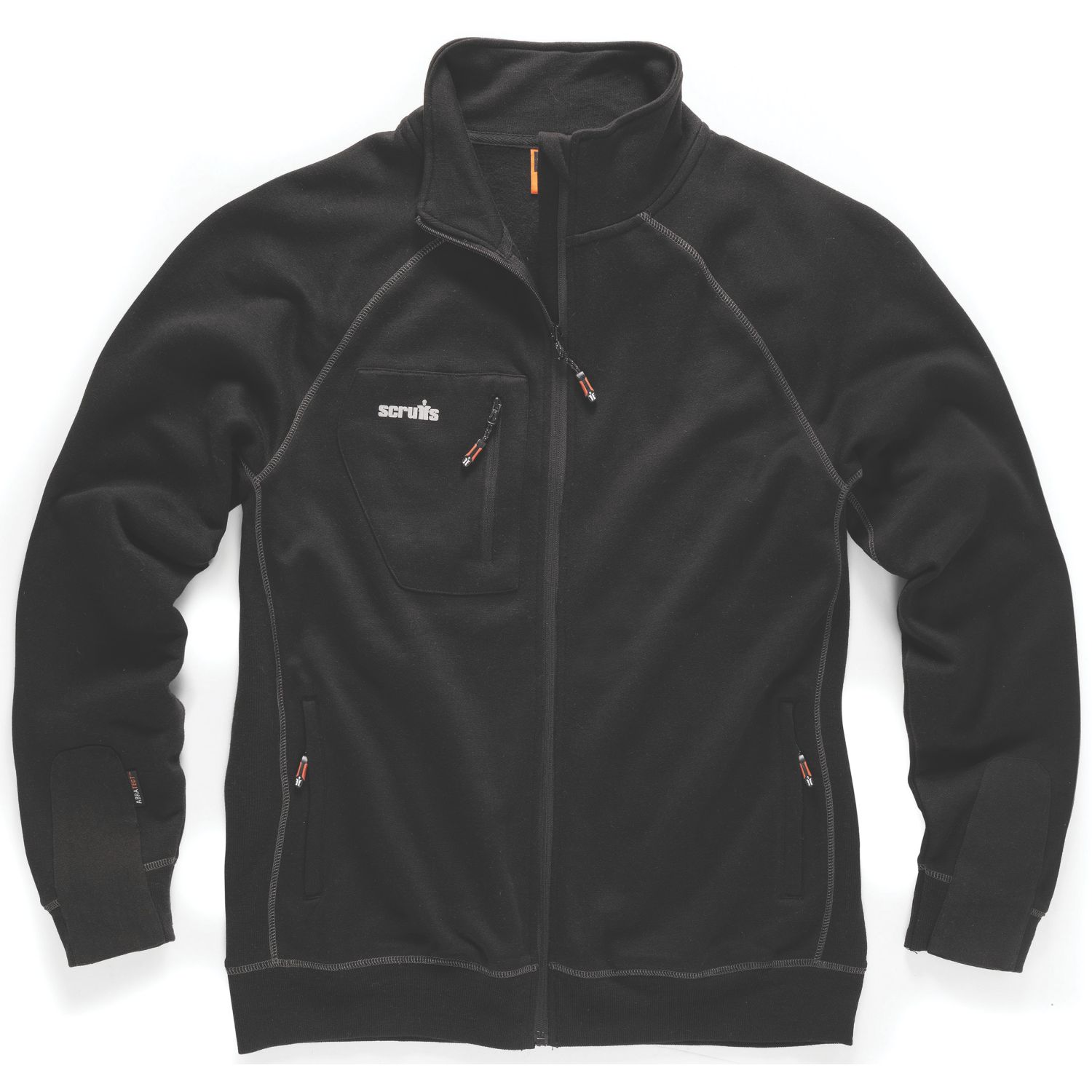 Scruffs Delta Sweatshirt Black X Large 46" Chest (271GX)