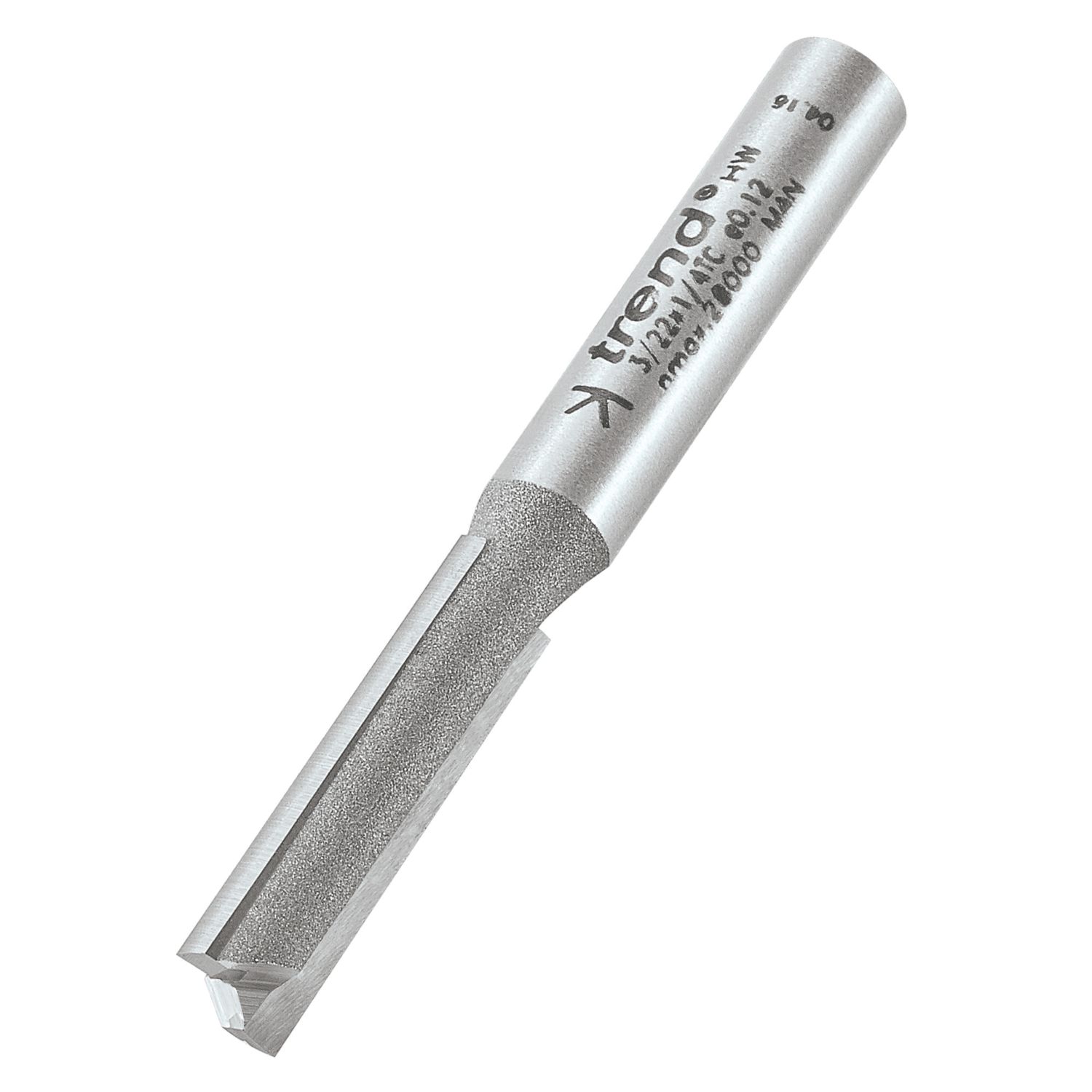 Trend 3/22X1/4TC 1/4" Straight Cutter 6.3mm x 25mm (271PX)