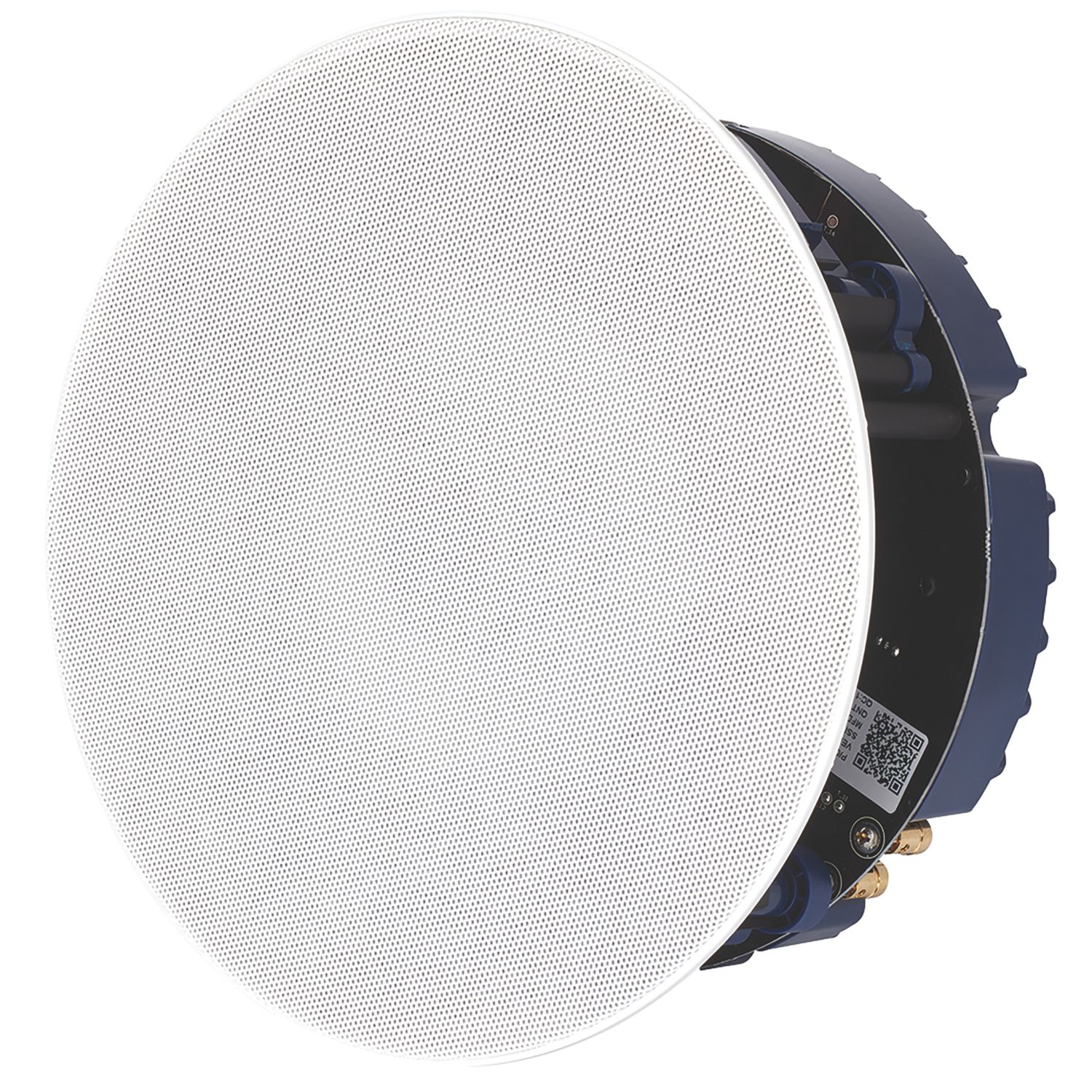 Lithe Audio 9" 50W RMS Wired or Wireless Bluetooth Ceiling Speaker 30m White Grille (274YE)
