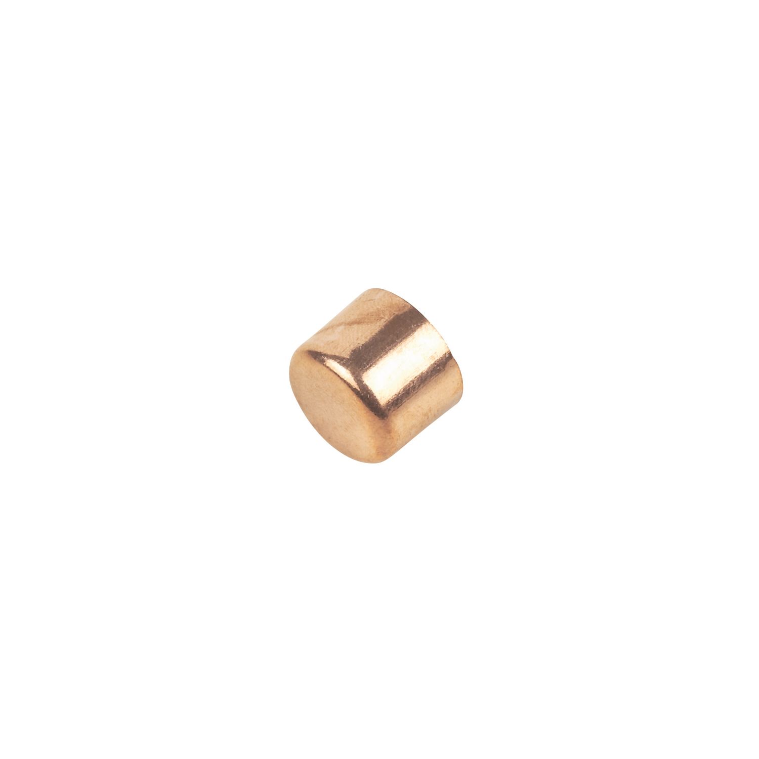 Flomasta Copper End Feed Stop Ends 15mm 20 Pack (27531)