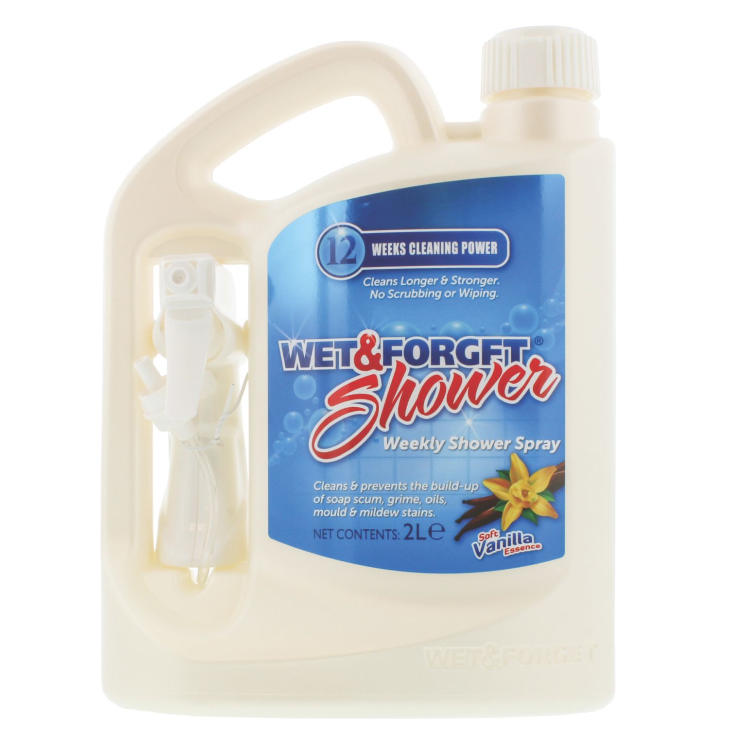 Wet & Forget Shower Spray 2Ltr (275CX)