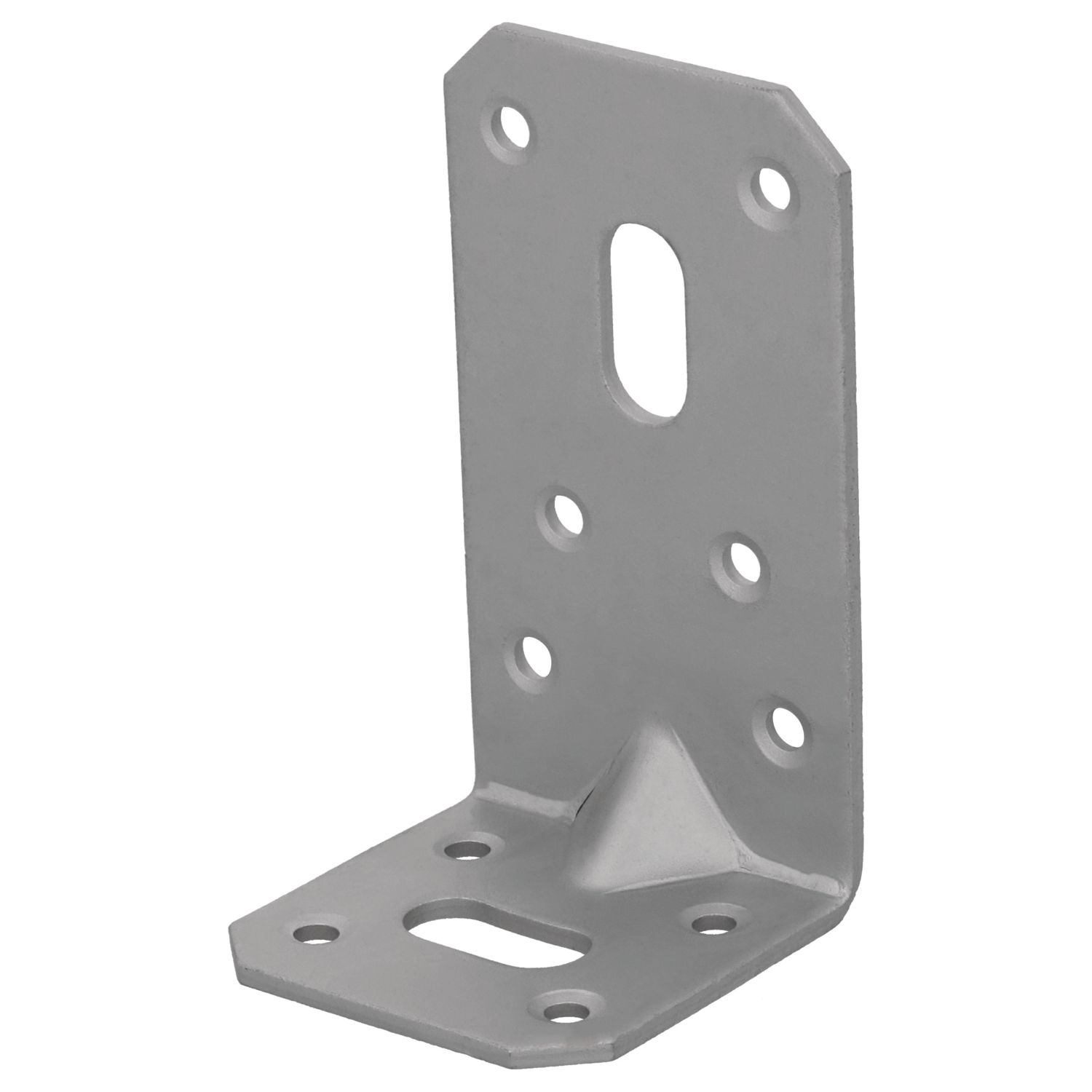 Magnodur Reinforced Angle Brackets Silver 50mm x 50mm x 90mm 10 Pack (275XX)