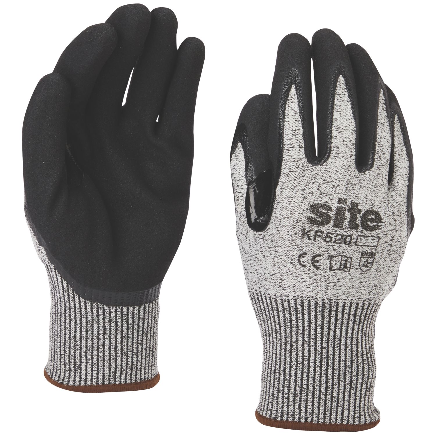 Site Gloves Grey/Black X Large (277HP)