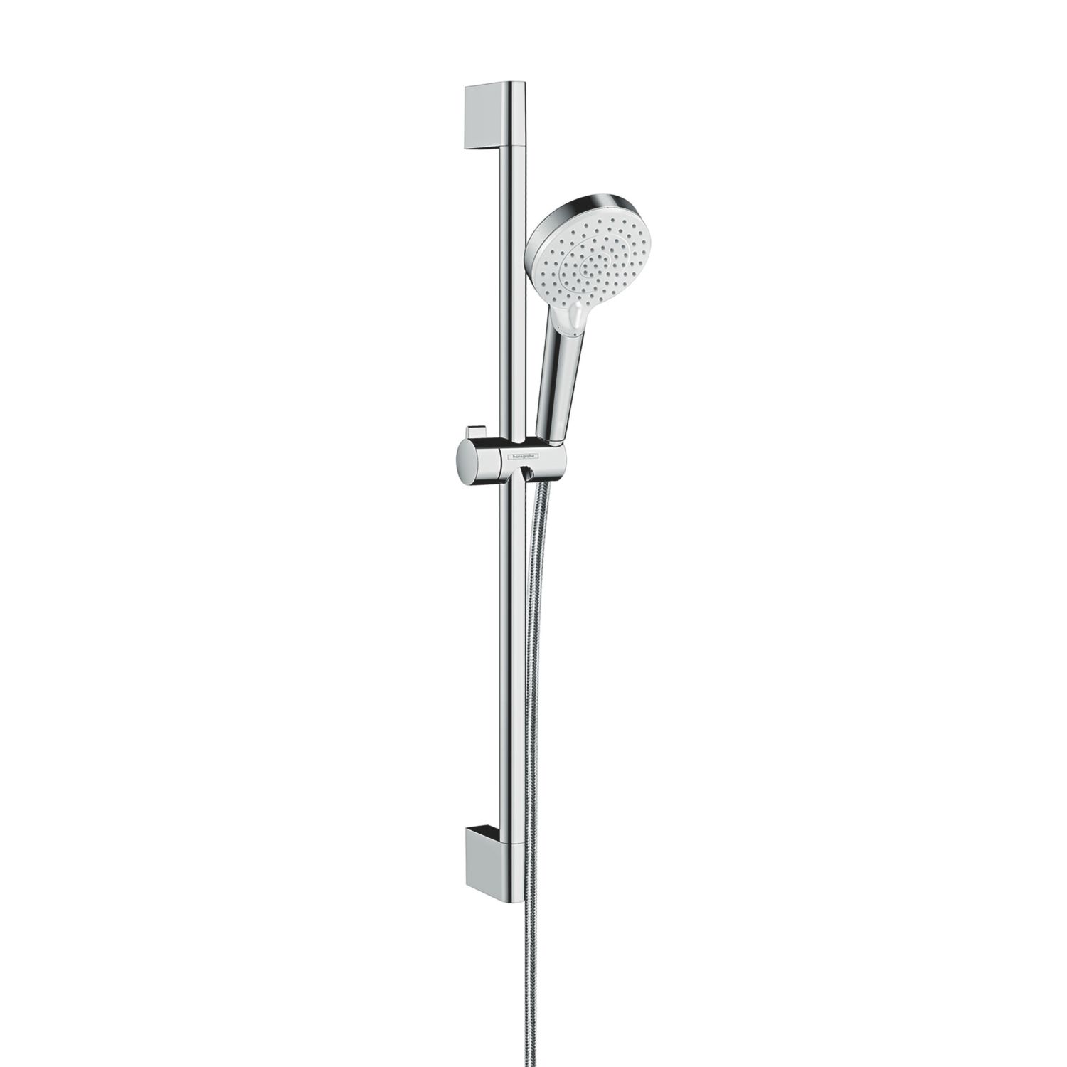 Hansgrohe Crometta Vario EcoSmart Shower Kit Chrome/White (278GV)