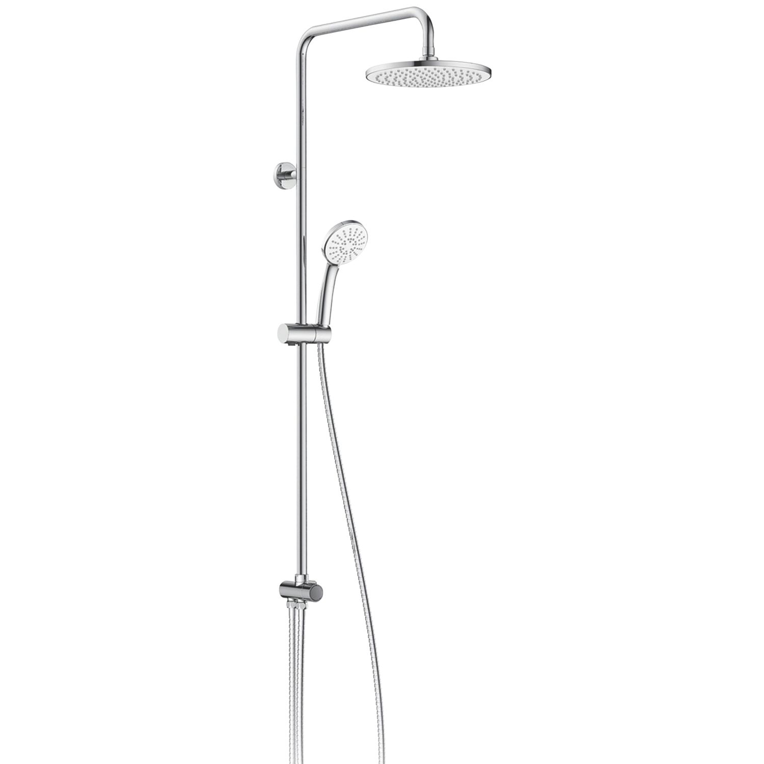 Swirl Shower Kit with Diverter Chrome (278PG)