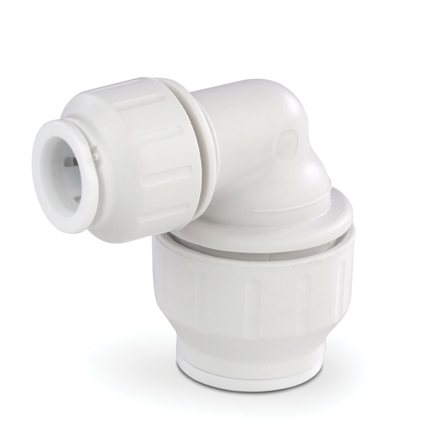 JG Speedfit PEM211510WPSF Plastic Push-Fit Reducing 90° Elbow Connector 15mm x 10mm (278VT)