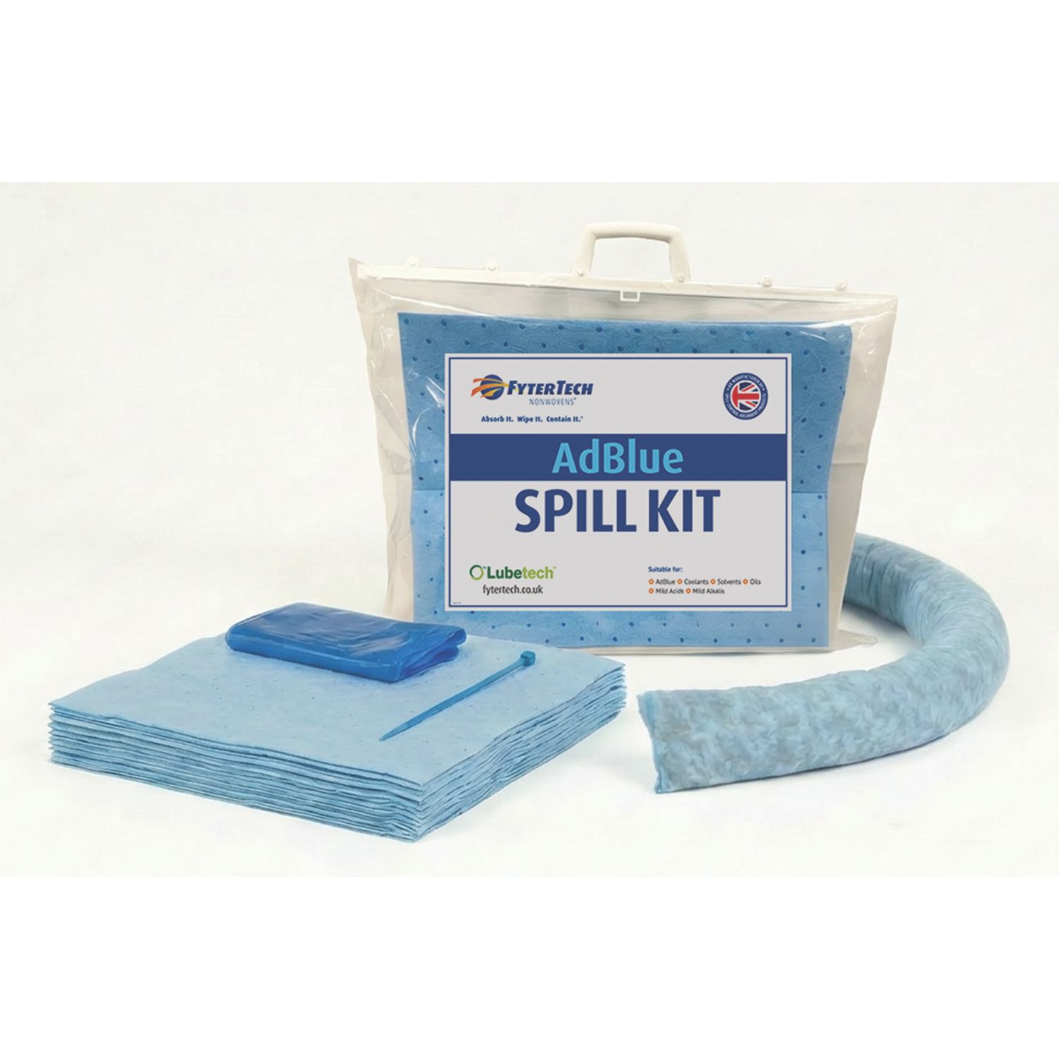 Lubetech 03-1015 15Ltr AdBlue Spill Response Kit (281AC)