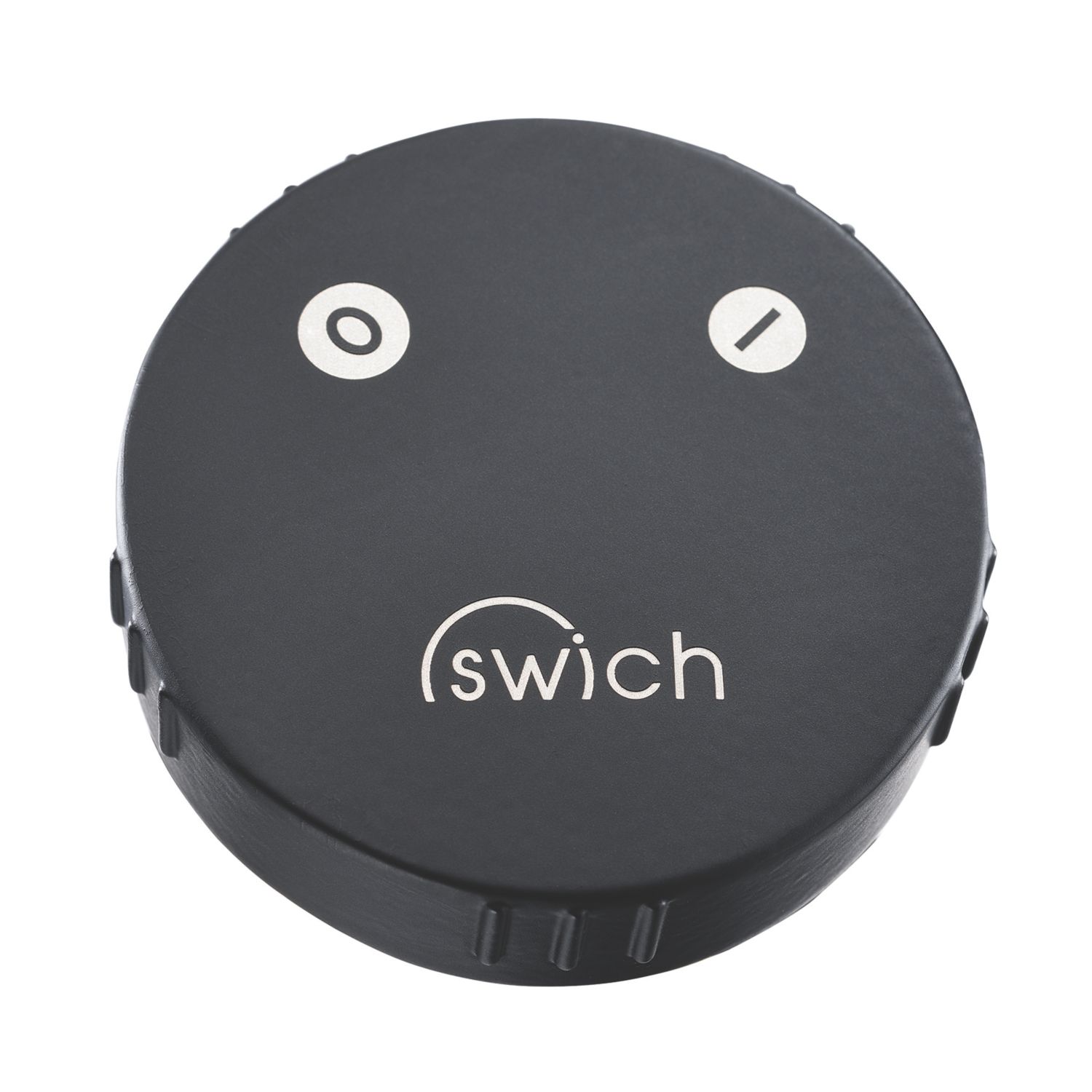 Abode Swich Round Tap Filter Converter Matt Black (281CV)