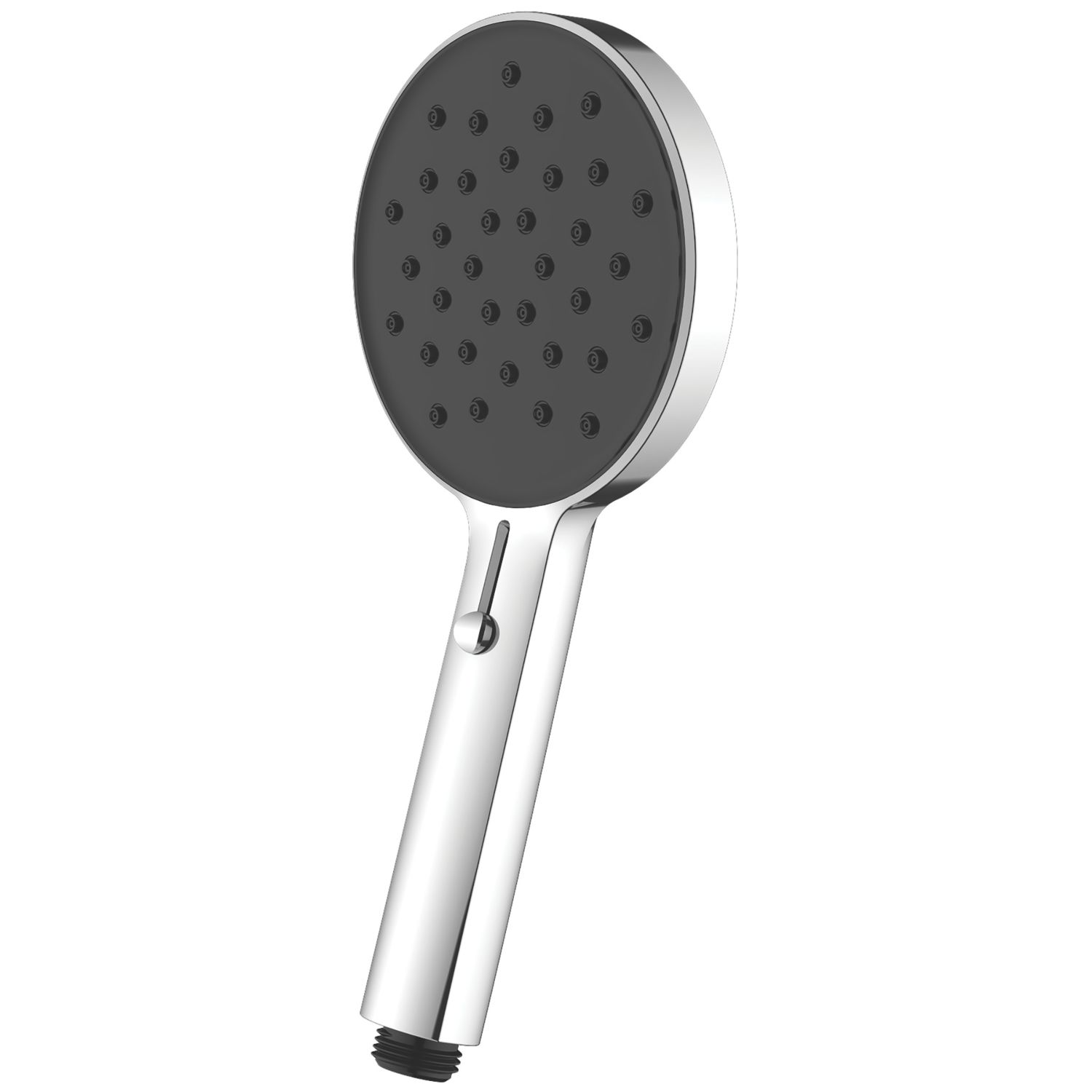 Swirl Hand Shower Chrome / Black 120mm x 255mm (281PG)