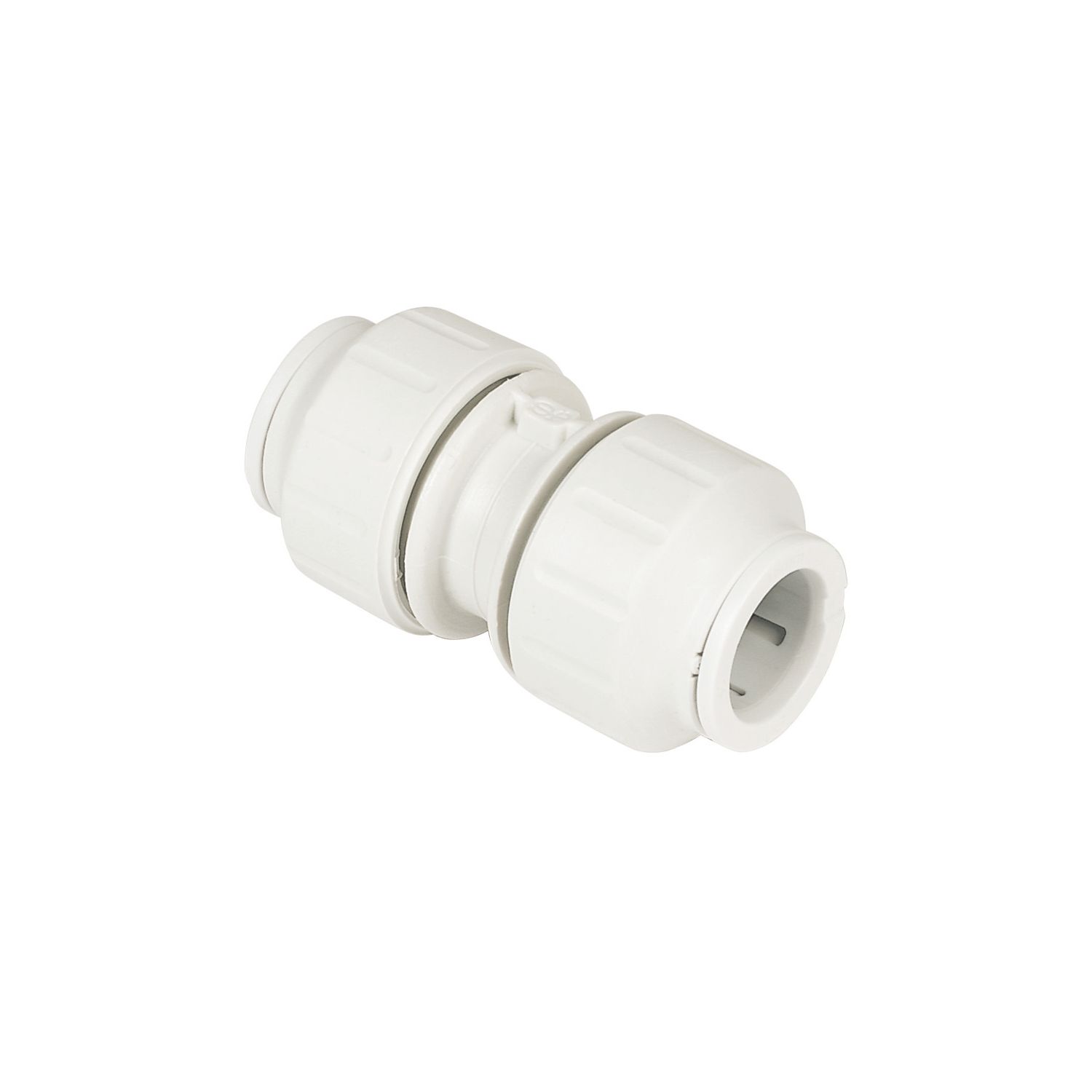 JG Speedfit Plastic Push-Fit Equal Coupler 15mm (28263)