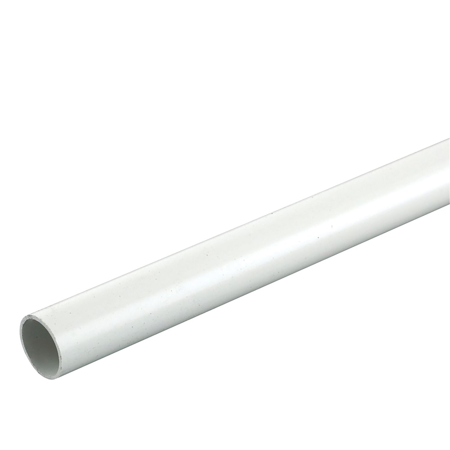 Deta TTE Round uPVC White Conduit 25mm x 3m (284VT)