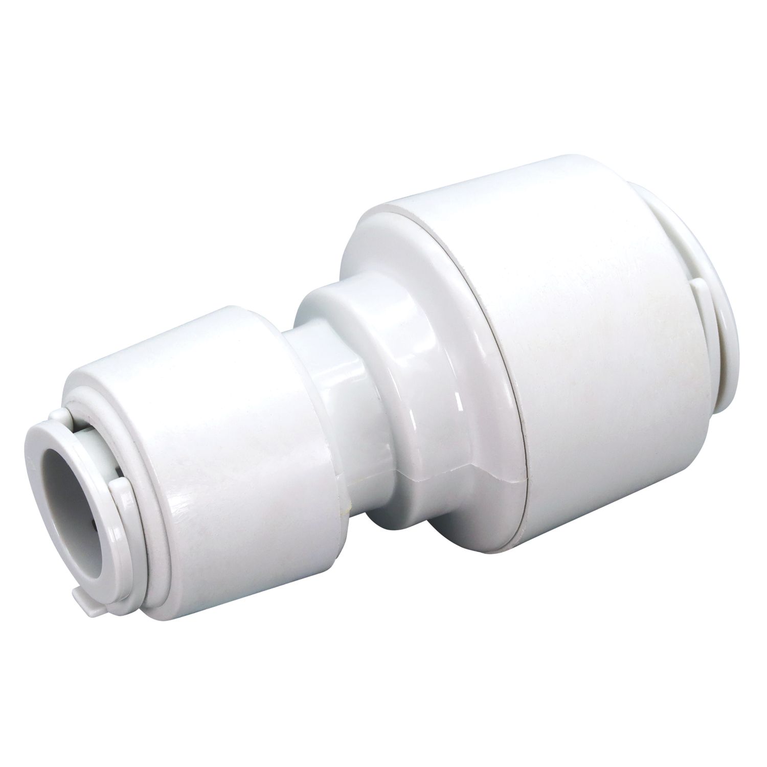 FloPlast FloFit+ Plastic Push-Fit Reducing Couplers 22mm x 15mm 5 Pack (285RF)