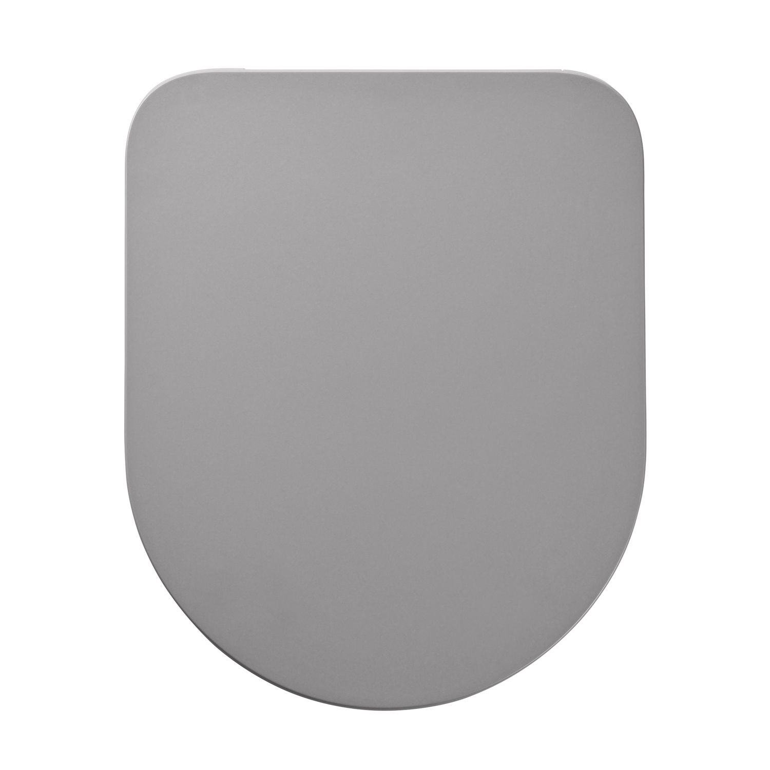 Tanaro Soft-Close with Quick-Release Toilet Seat Duraplast Grey (285RT)