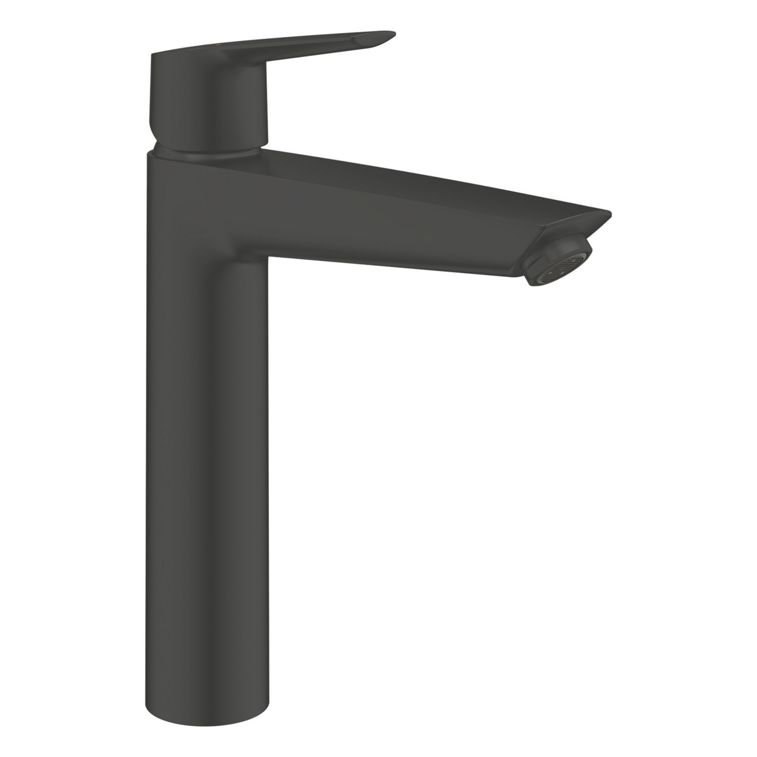 Grohe Start Matt Black 262mm Standard Lever Mono Basin Mixer Tap With Clicker Waste (291YX)
