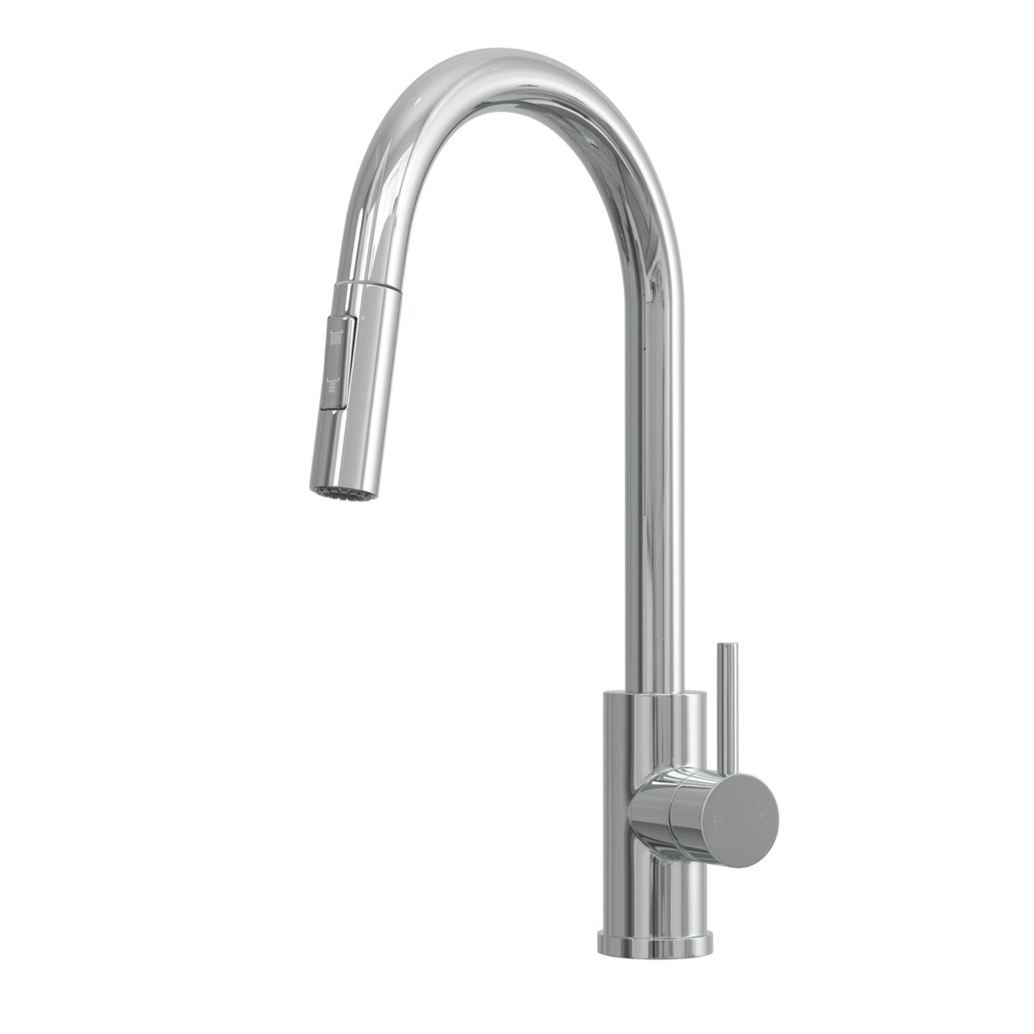 ETAL Cato Pull-Out Kitchen Mixer Tap Polished Chrome (292FJ)