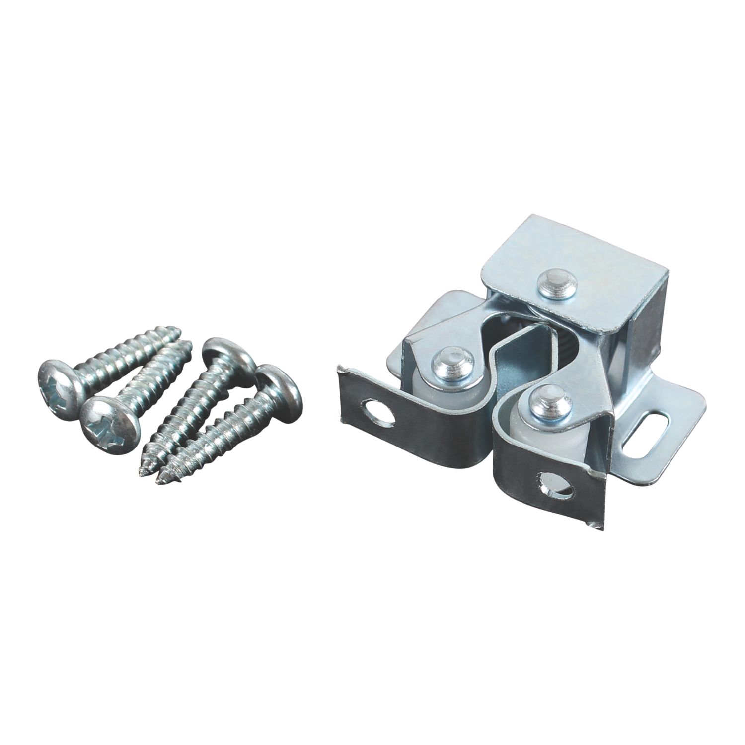 Essentials Roller Cabinet Latches Silver 27.5mm x 32mm 10 Pack (292TE)
